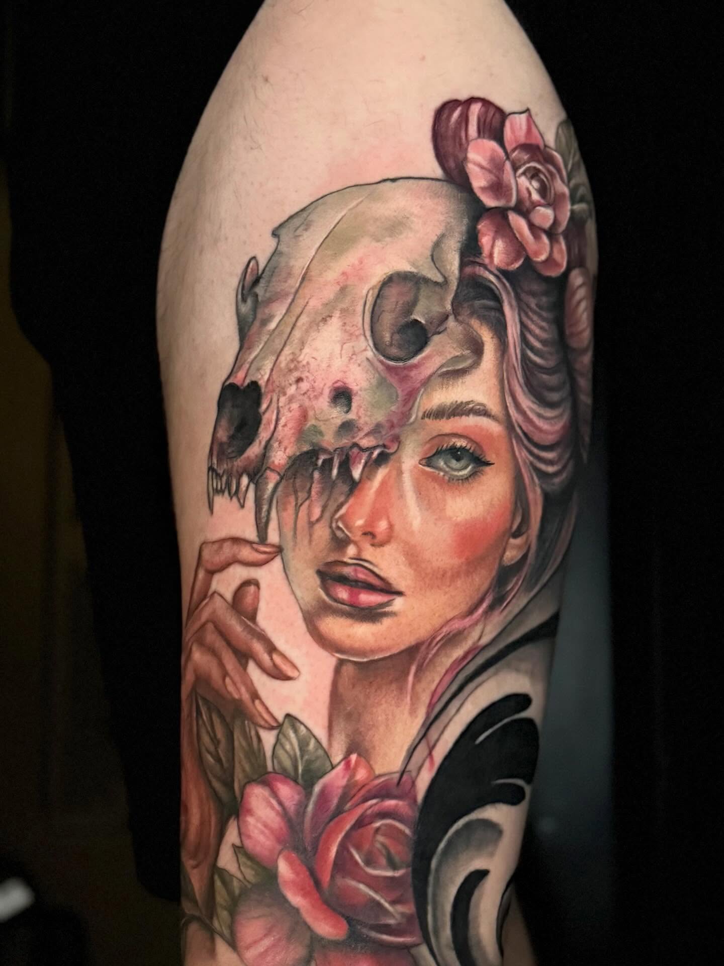 Tattoo by @inked_alex — realism, watercolor
