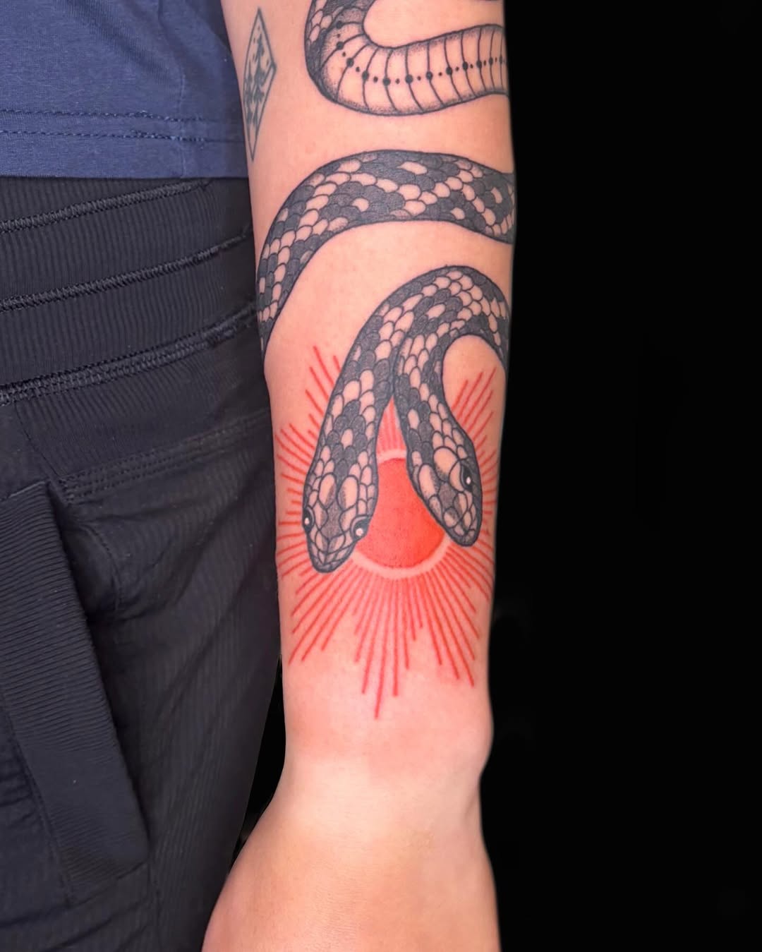 Tattoo by @sunhoundink β american_traditional, black_and_grey