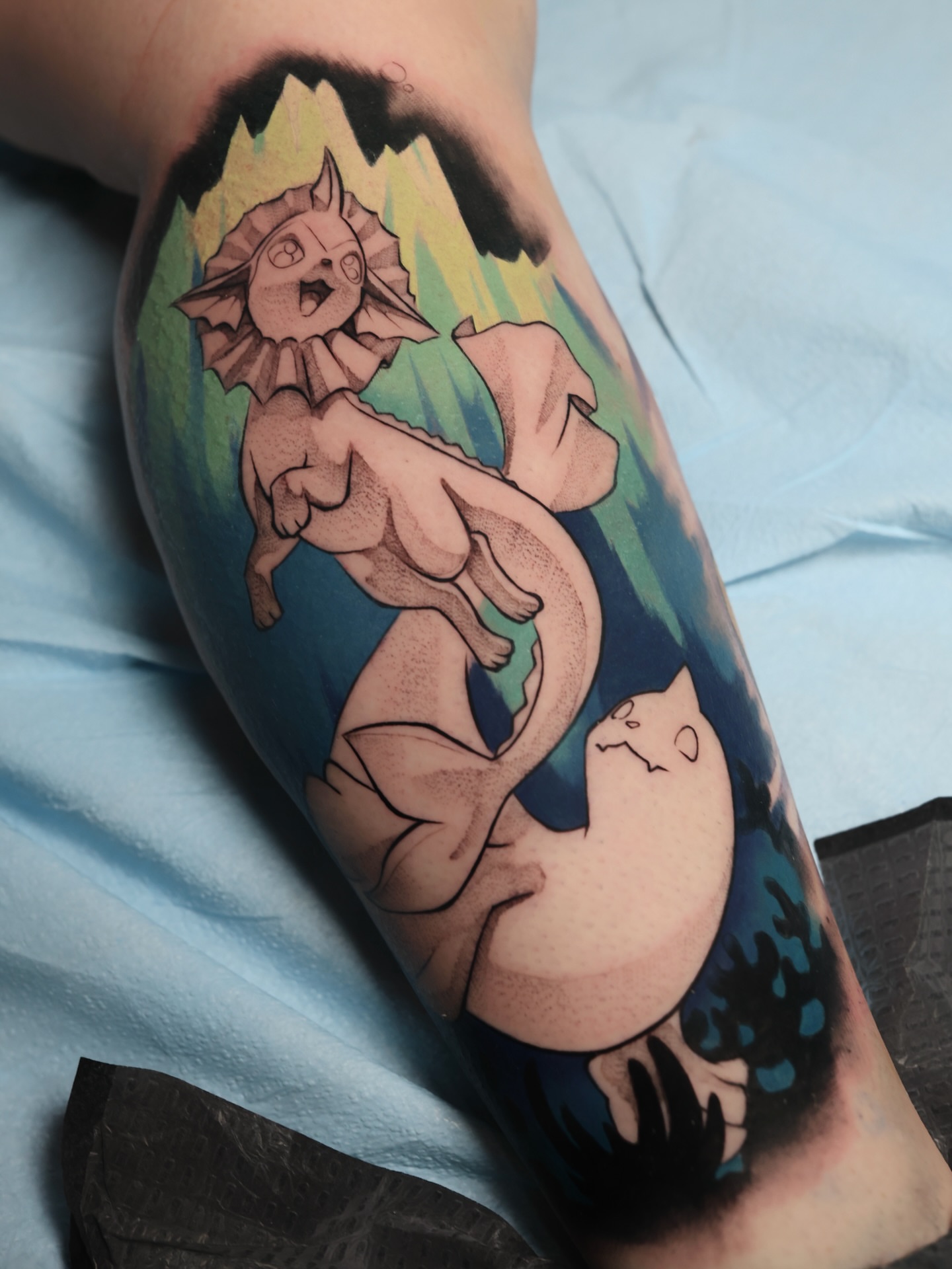 Tattoo by @beerye_tattoos — anime