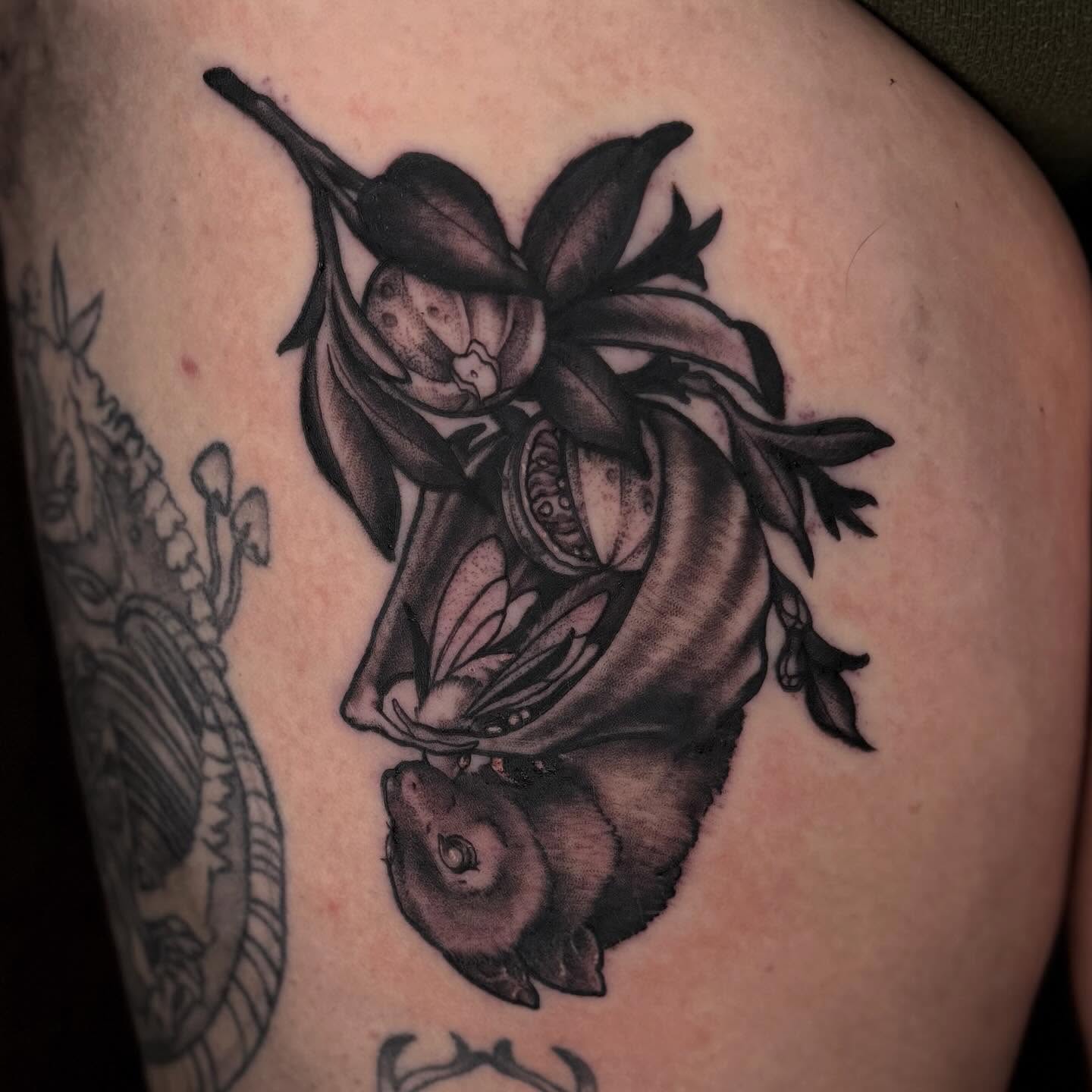 Tattoo by @starrdvst_ β black_and_grey, realism