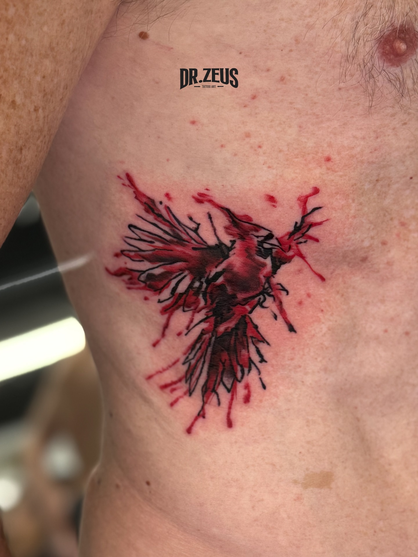 Tattoo by @dr_zeus_tattoo — dotwork