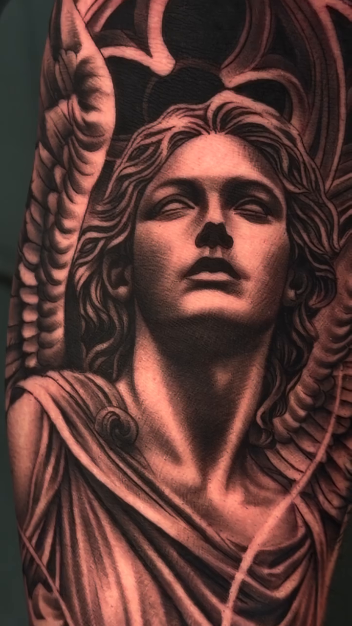 Tattoo by @onytattoos — realism, black_and_grey