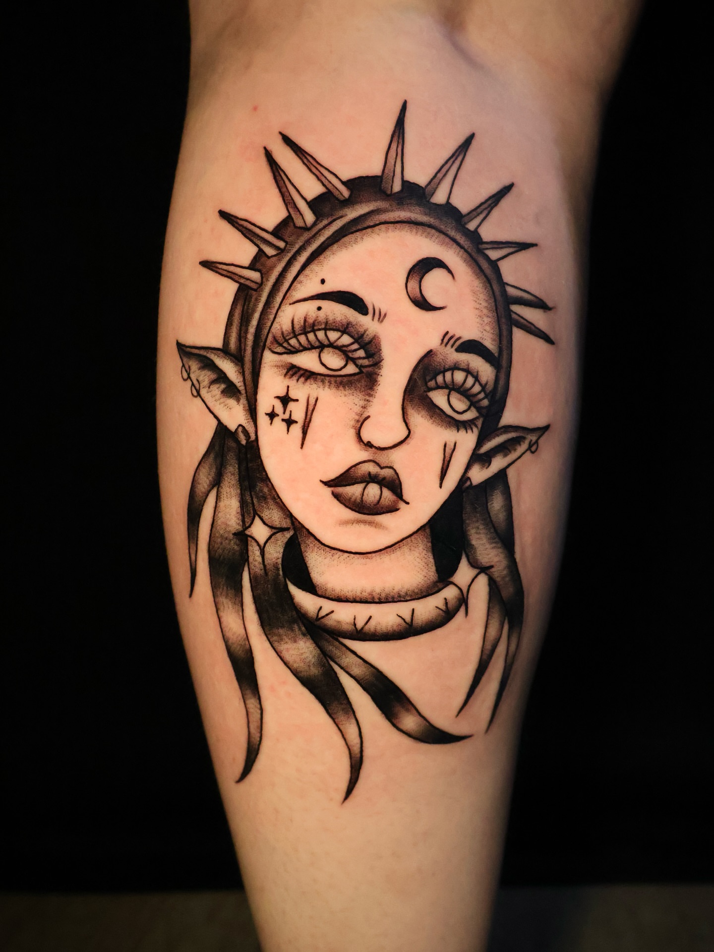 Tattoo by @rachelw.tattoo — neo_traditional, dark_realism