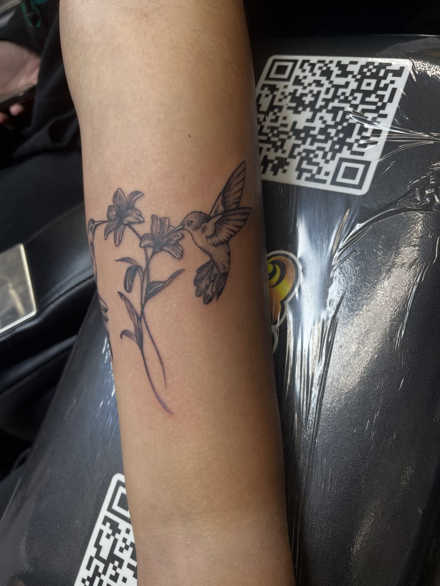 Tattoo by @artist_usual — black_and_grey