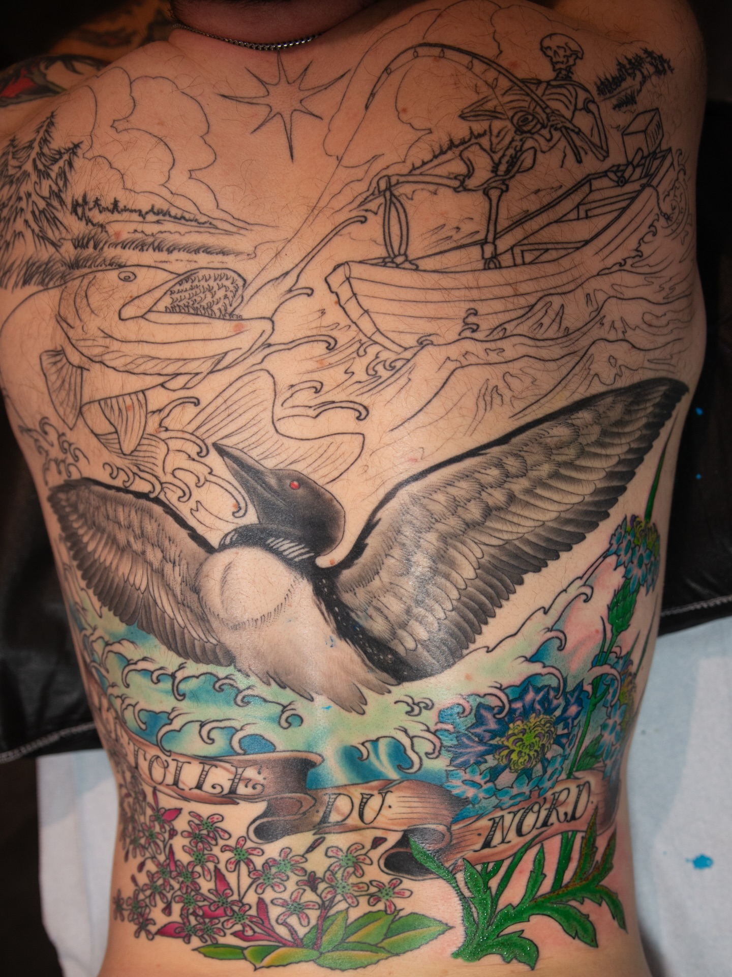 Tattoo by @trevordillonart — american_traditional, realism