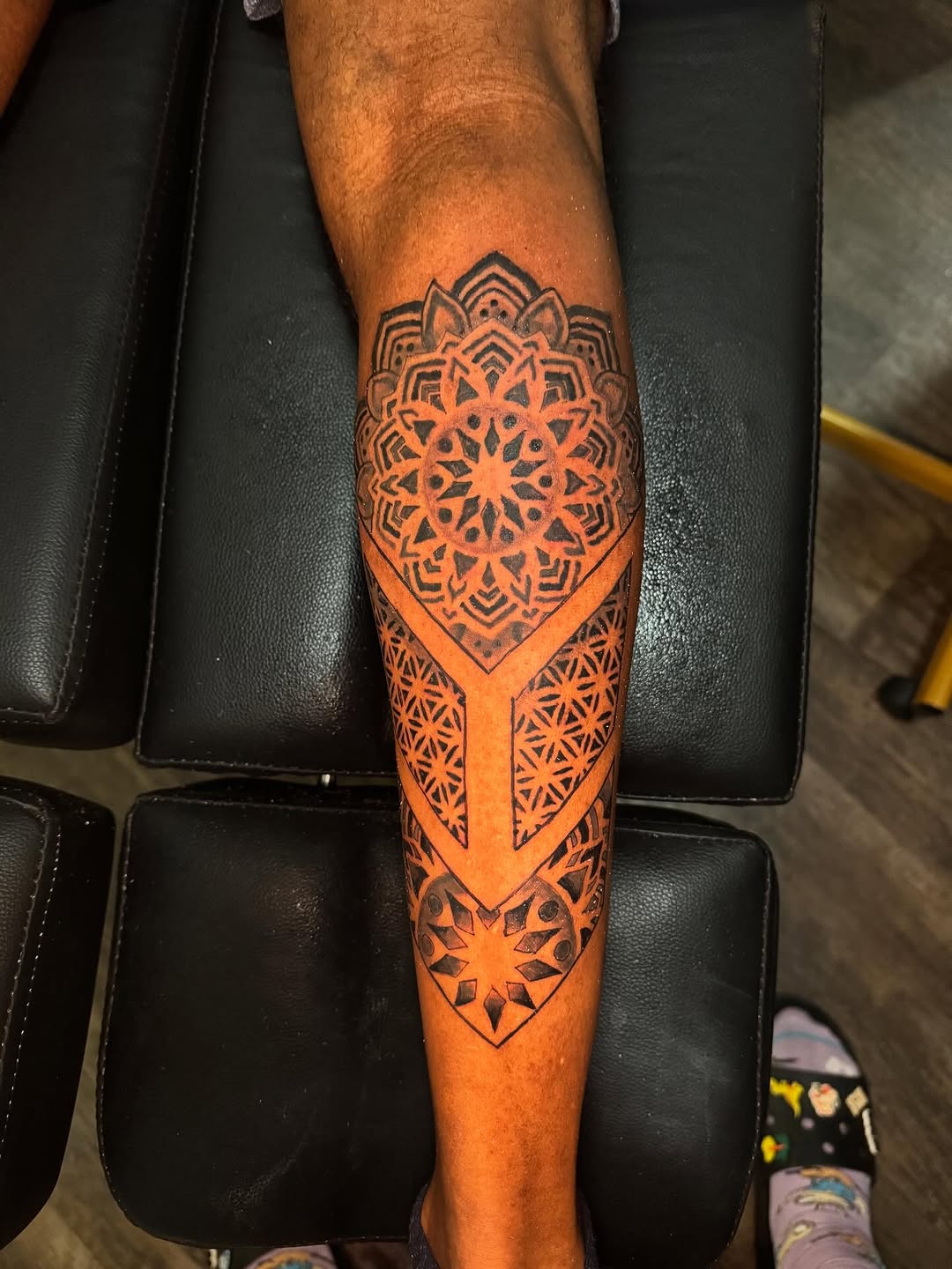 Tattoo by @tattooedbybacon — geometric, ornamental