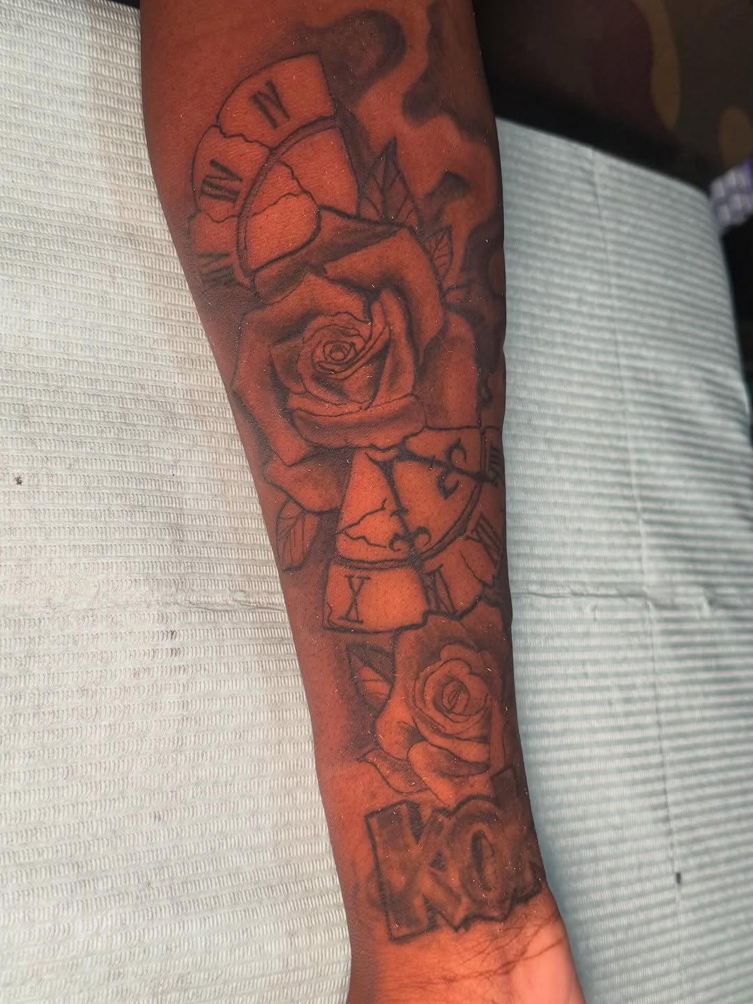Tattoo by @tattooedbybacon — black_and_grey, realism
