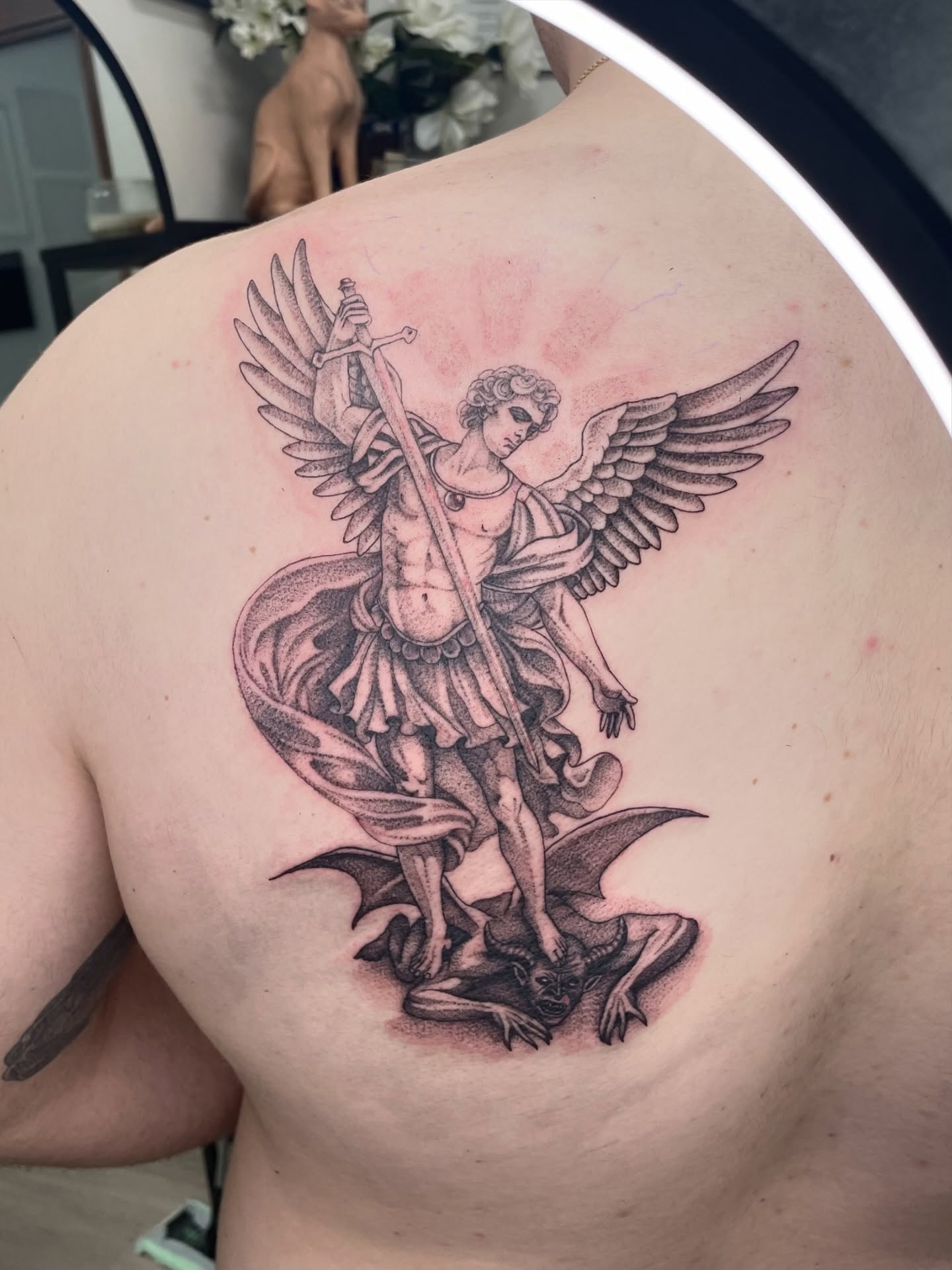 Tattoo by @dom.tattoos β black_and_grey, realism