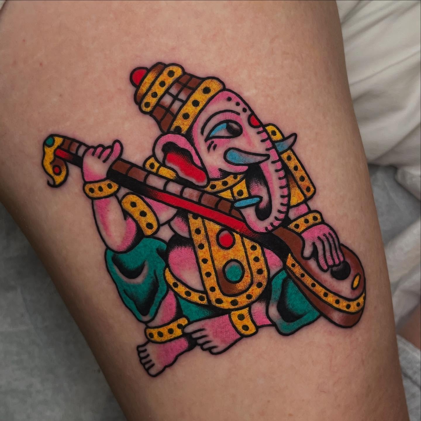 Tattoo by @rizzotattoos — new_school
