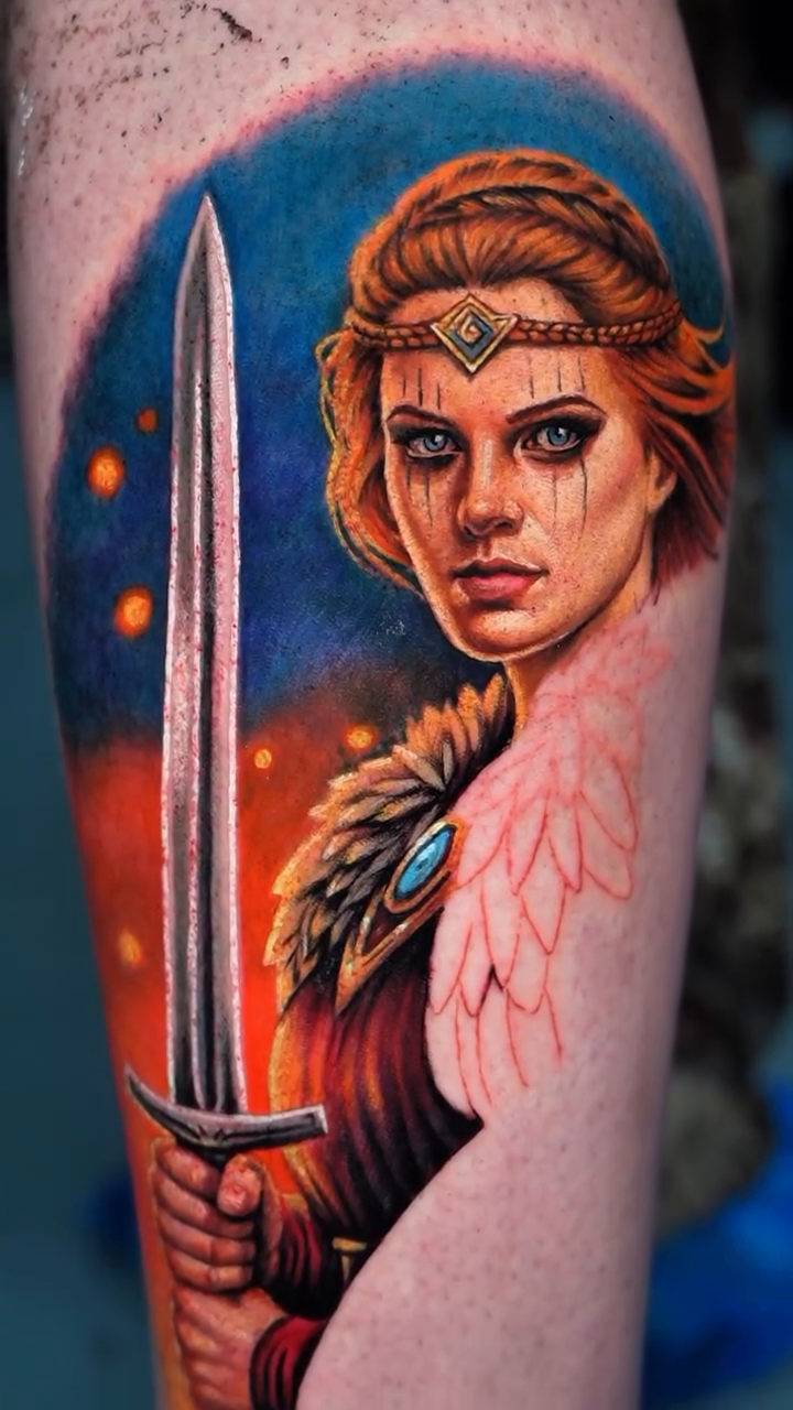 Tattoo work at Inkin' the Coast Tattoo Festival 2026