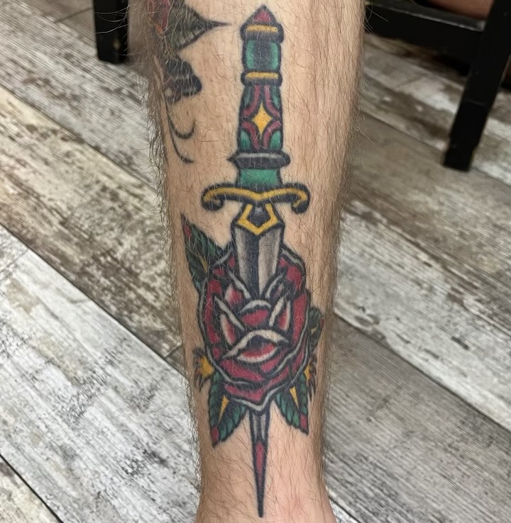 Tattoo by @slimwinters — american_traditional