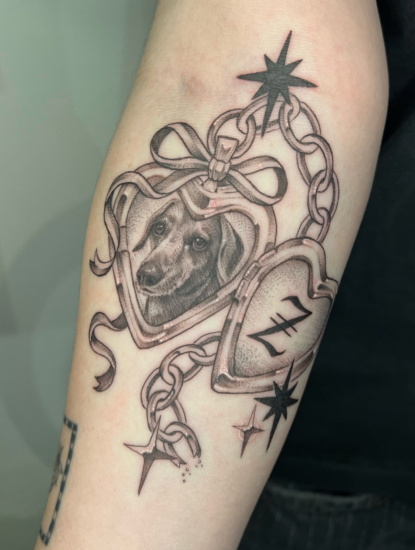 Tattoo by @toothfairytats — dotwork, realism