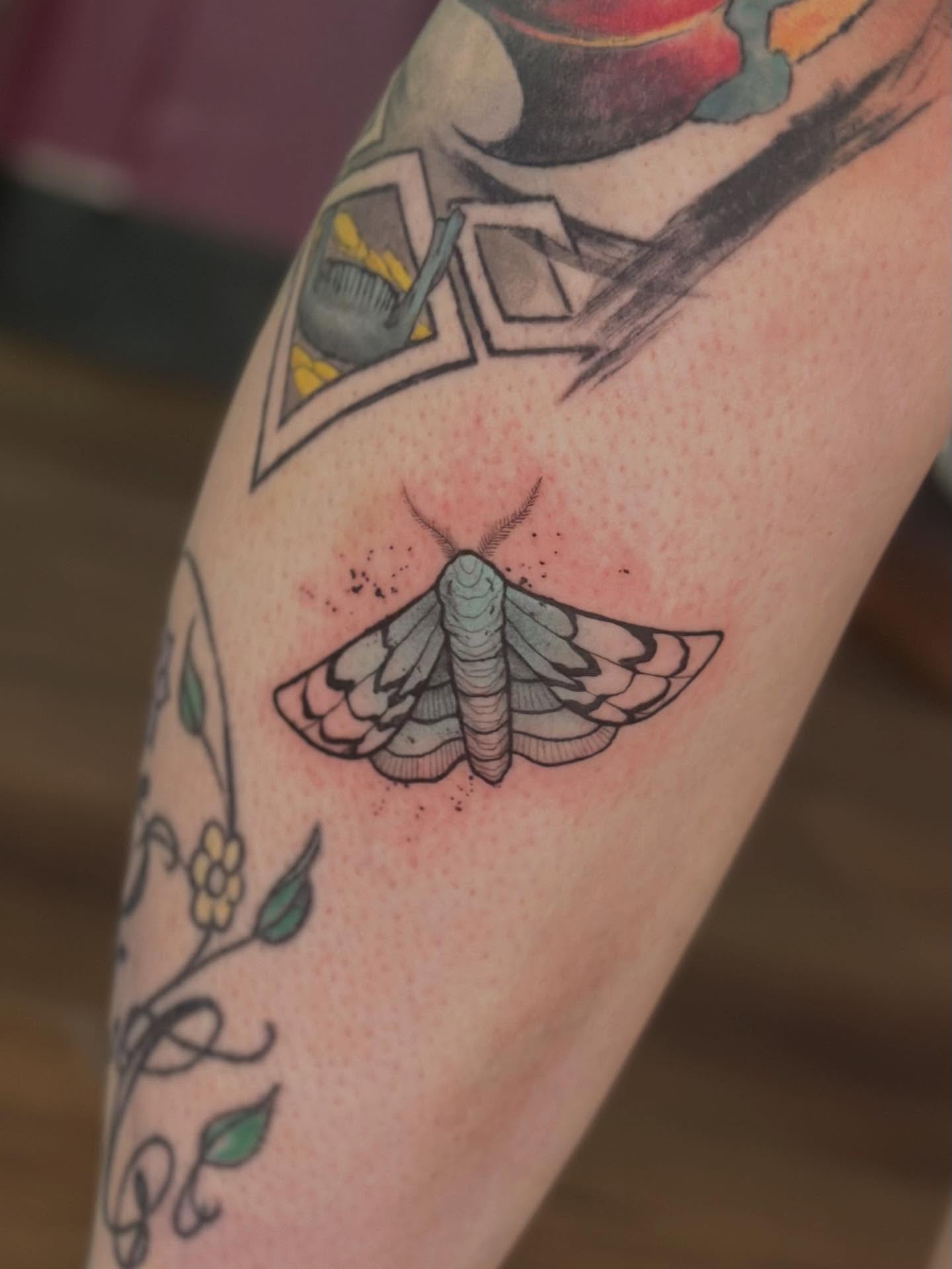 Tattoo by @artbyshaina — geometric