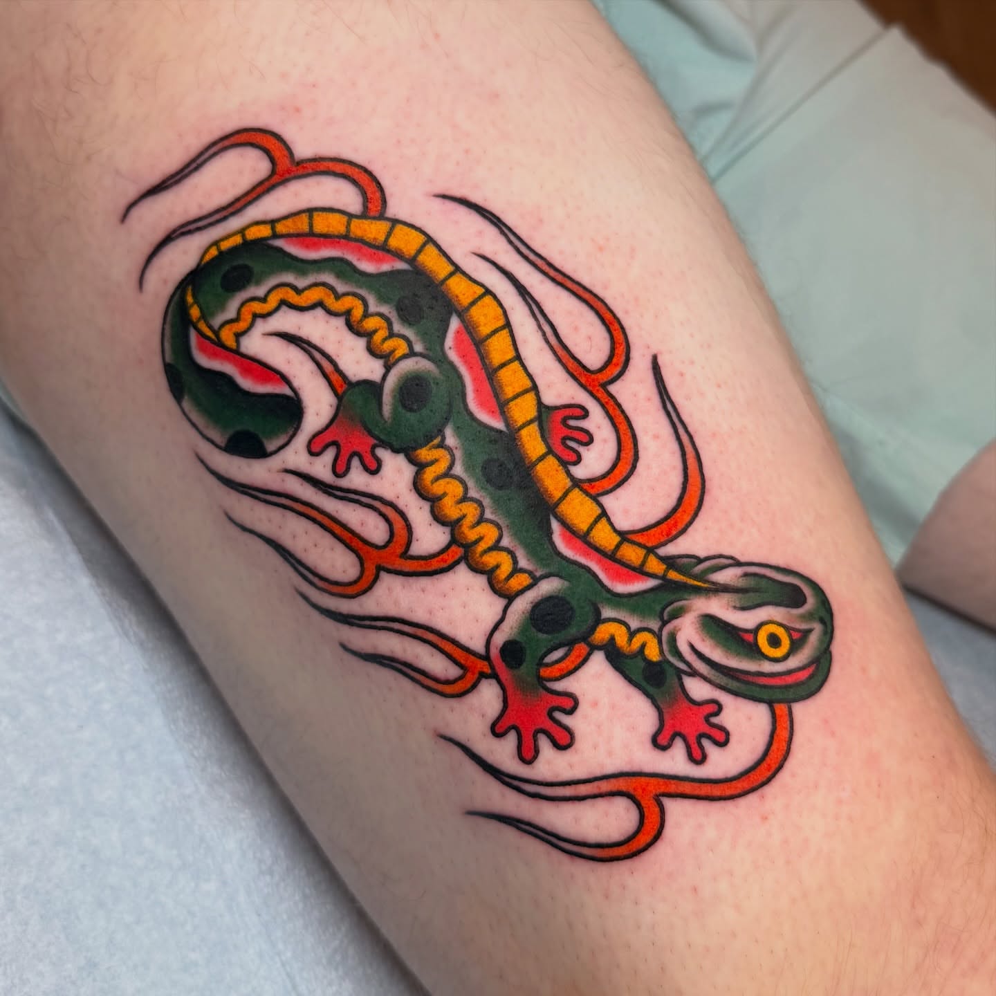 Tattoo by @sweetluketattoos — american_traditional
