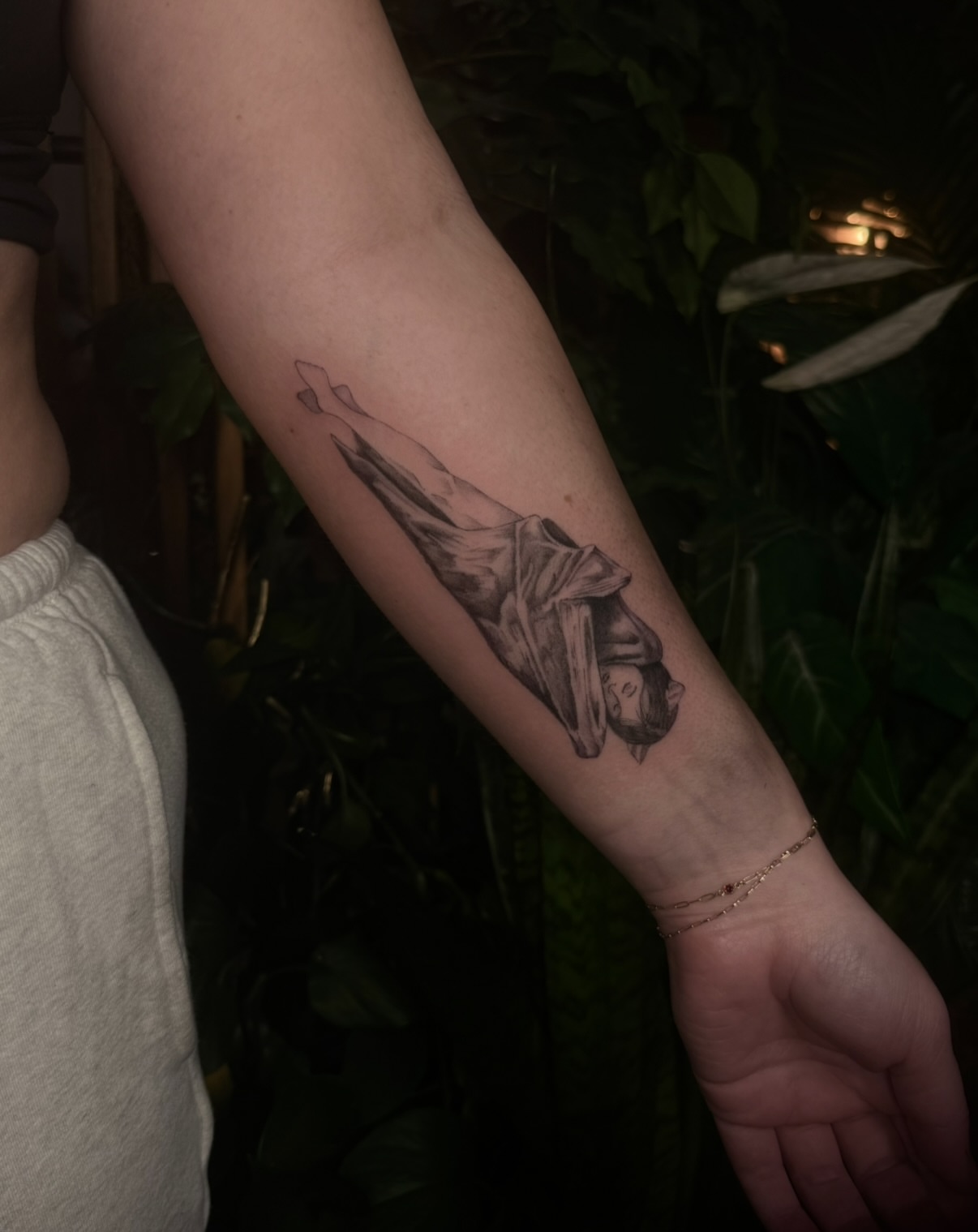Tattoo by @black.swan.tattoos — black_and_grey