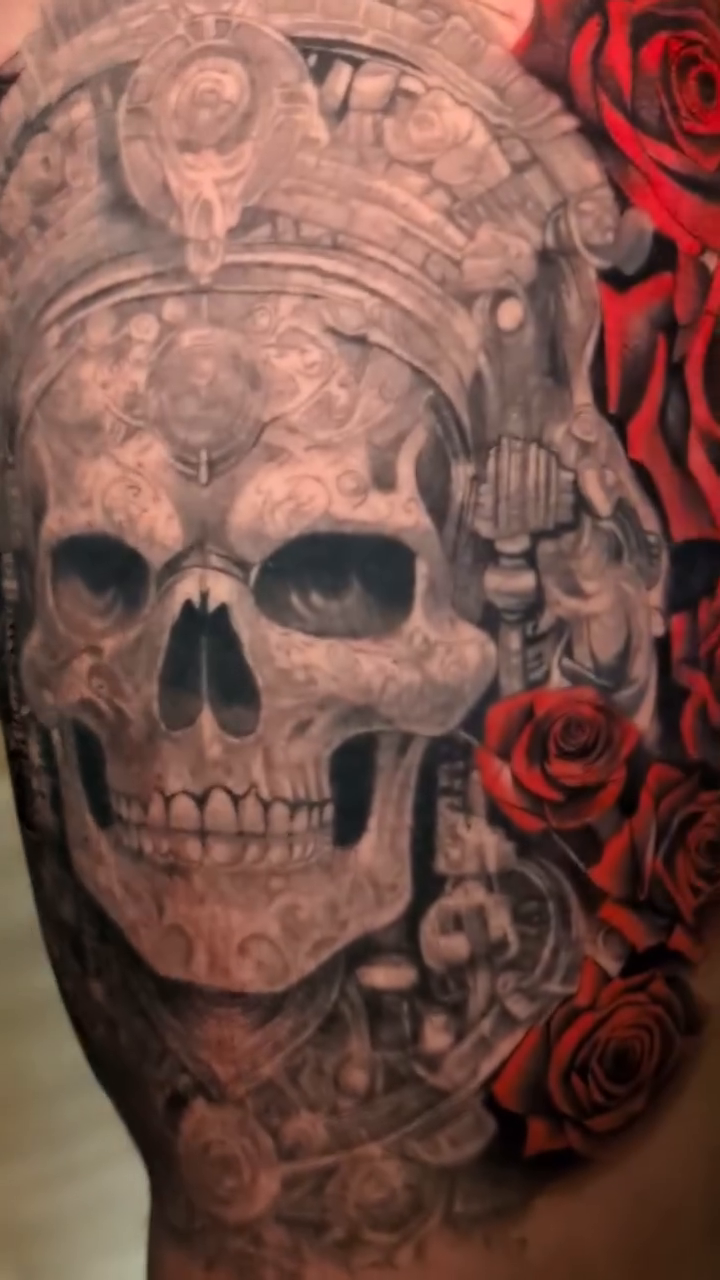 Tattoo by @gstyletattoos β realism, black_and_grey