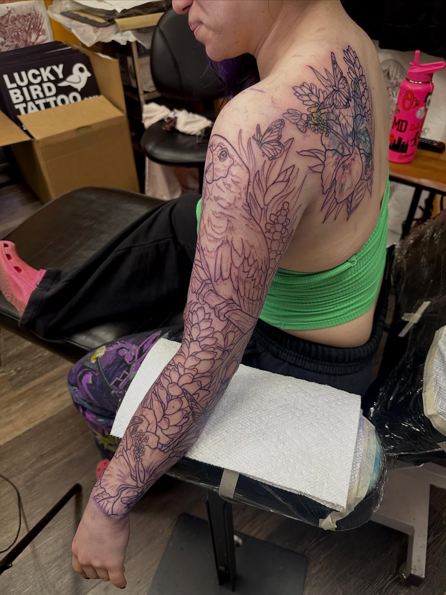 Tattoo by @parrychotipradit — black_and_grey