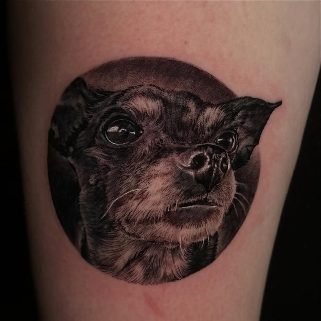 Tattoo by @bull_liquidchaos — realism, black_and_grey
