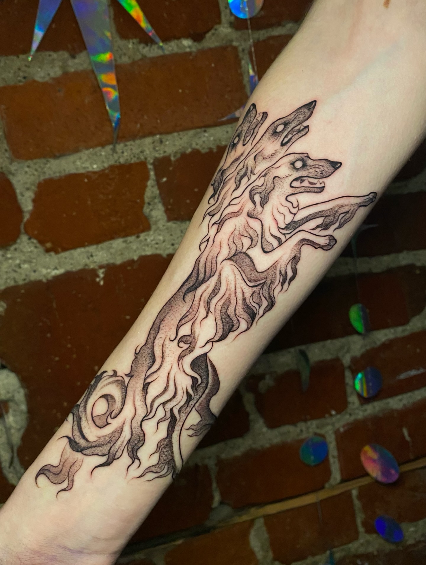 Tattoo by @sabbatma — black_and_grey