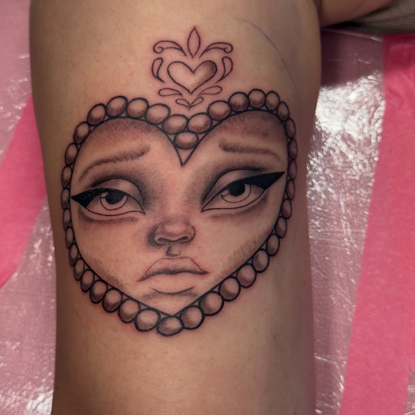 Tattoo by @madisonsky.tattoos — black_and_grey, realism
