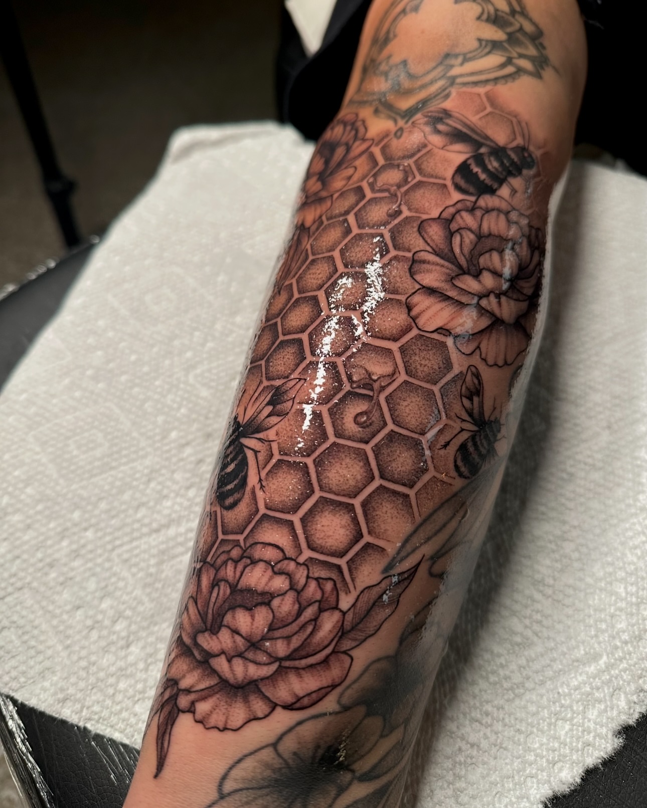 Tattoo by @dogtoothtattoos — black_and_grey, realism