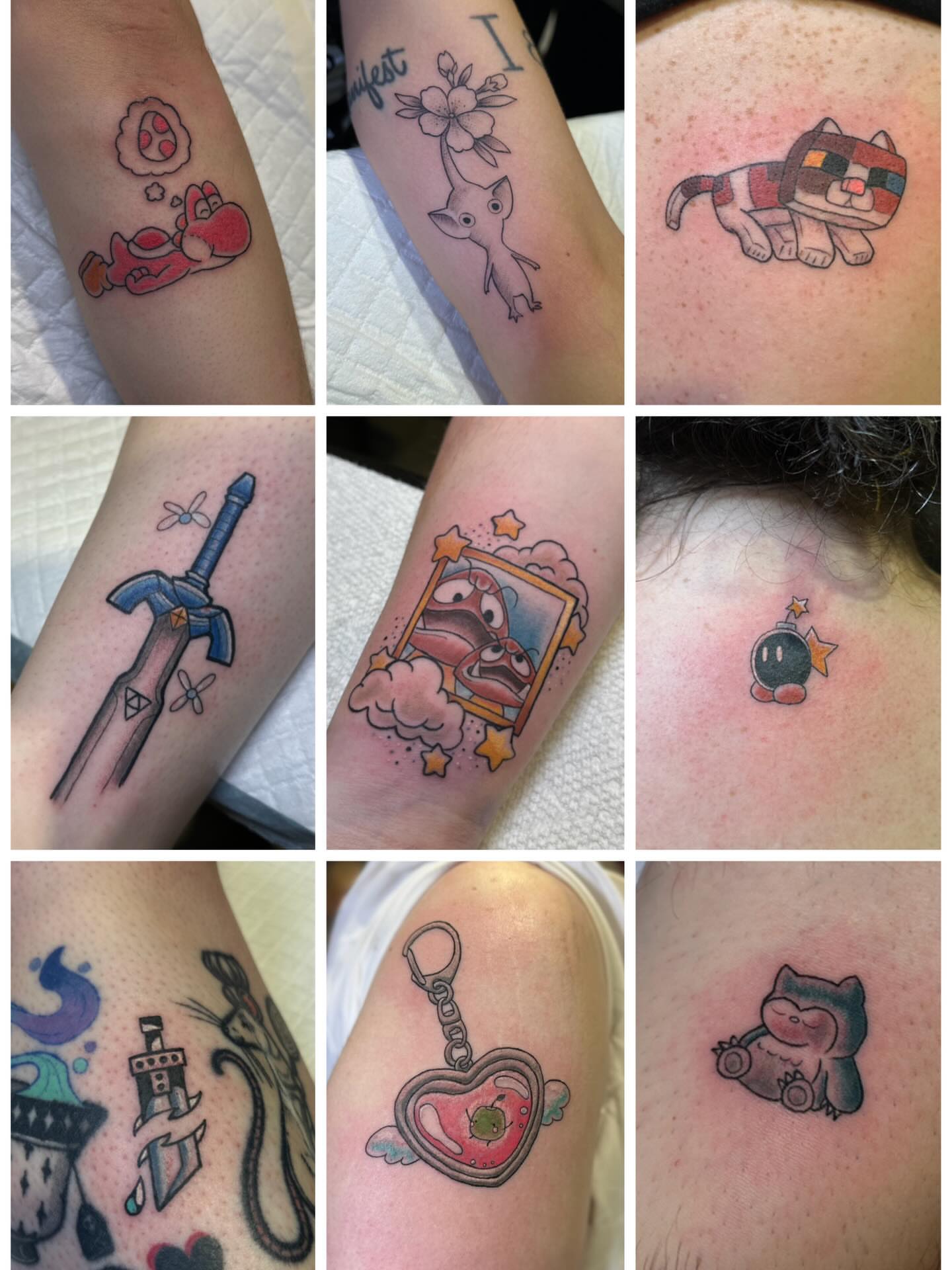 Tattoo by @mallorytattoos — anime