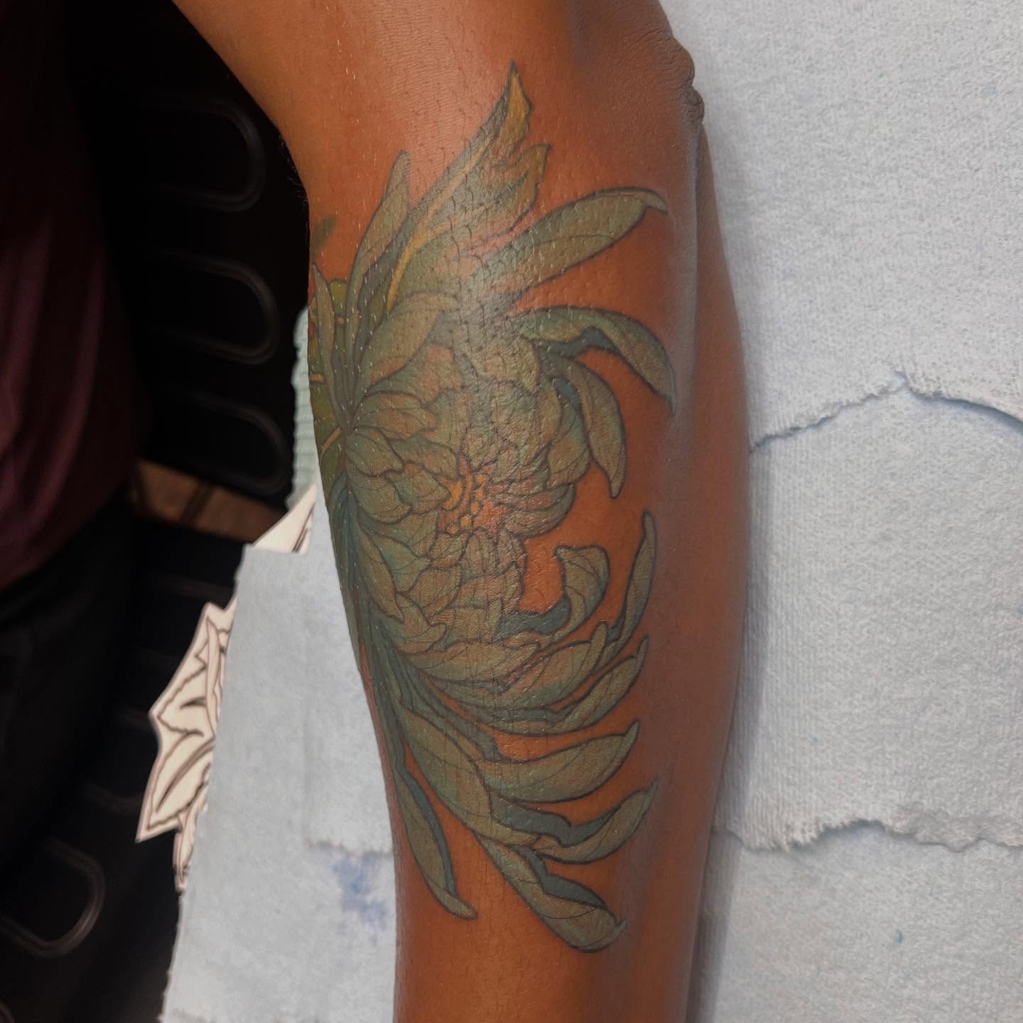 Tattoo by @tattoosbyteri — black_and_grey