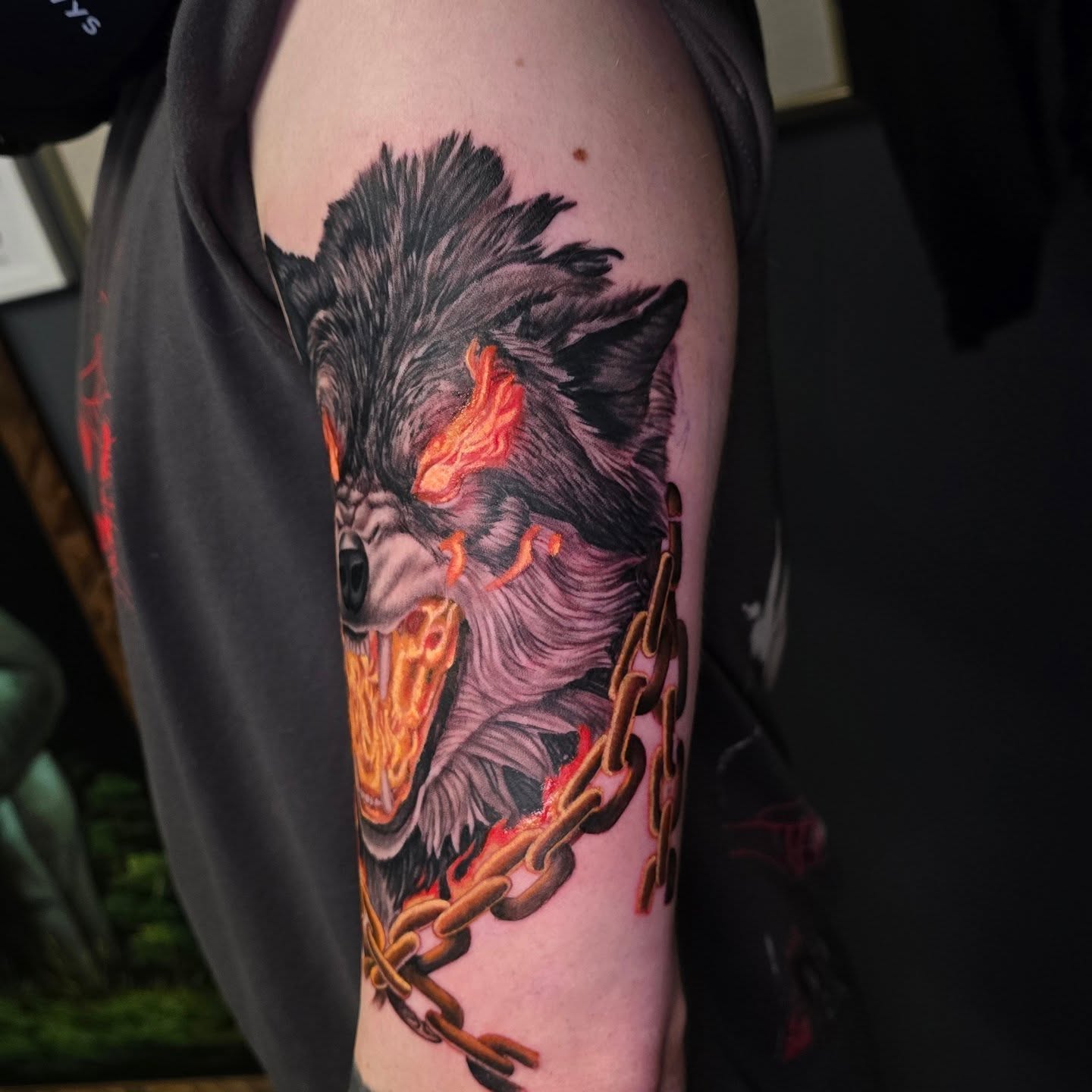 Tattoo by @steelcitytattoos — realism, dark_realism