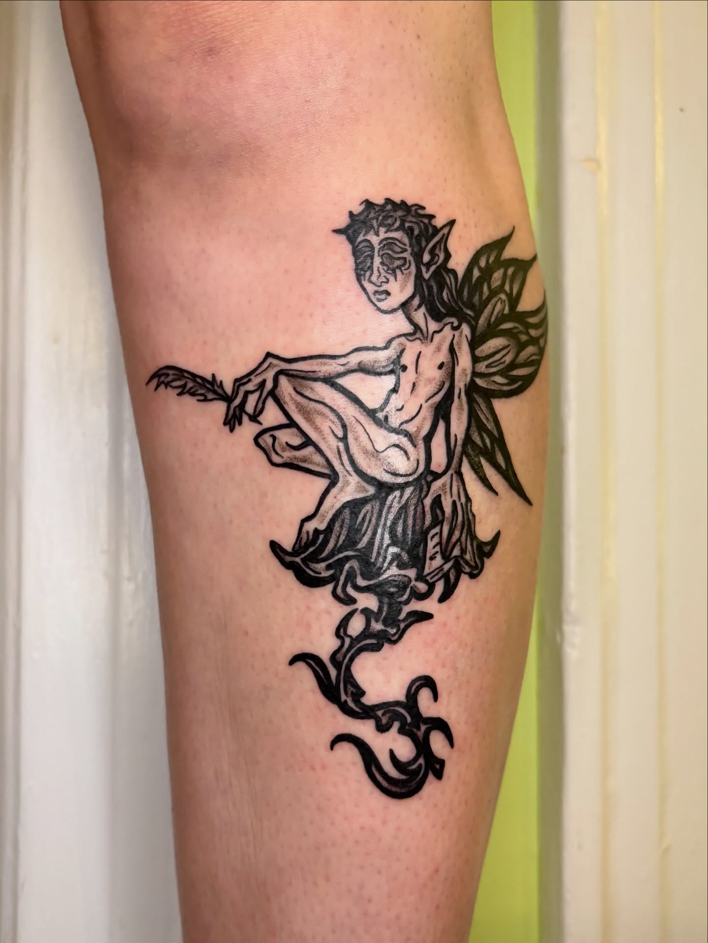 Tattoo by @grattooland — black_and_grey