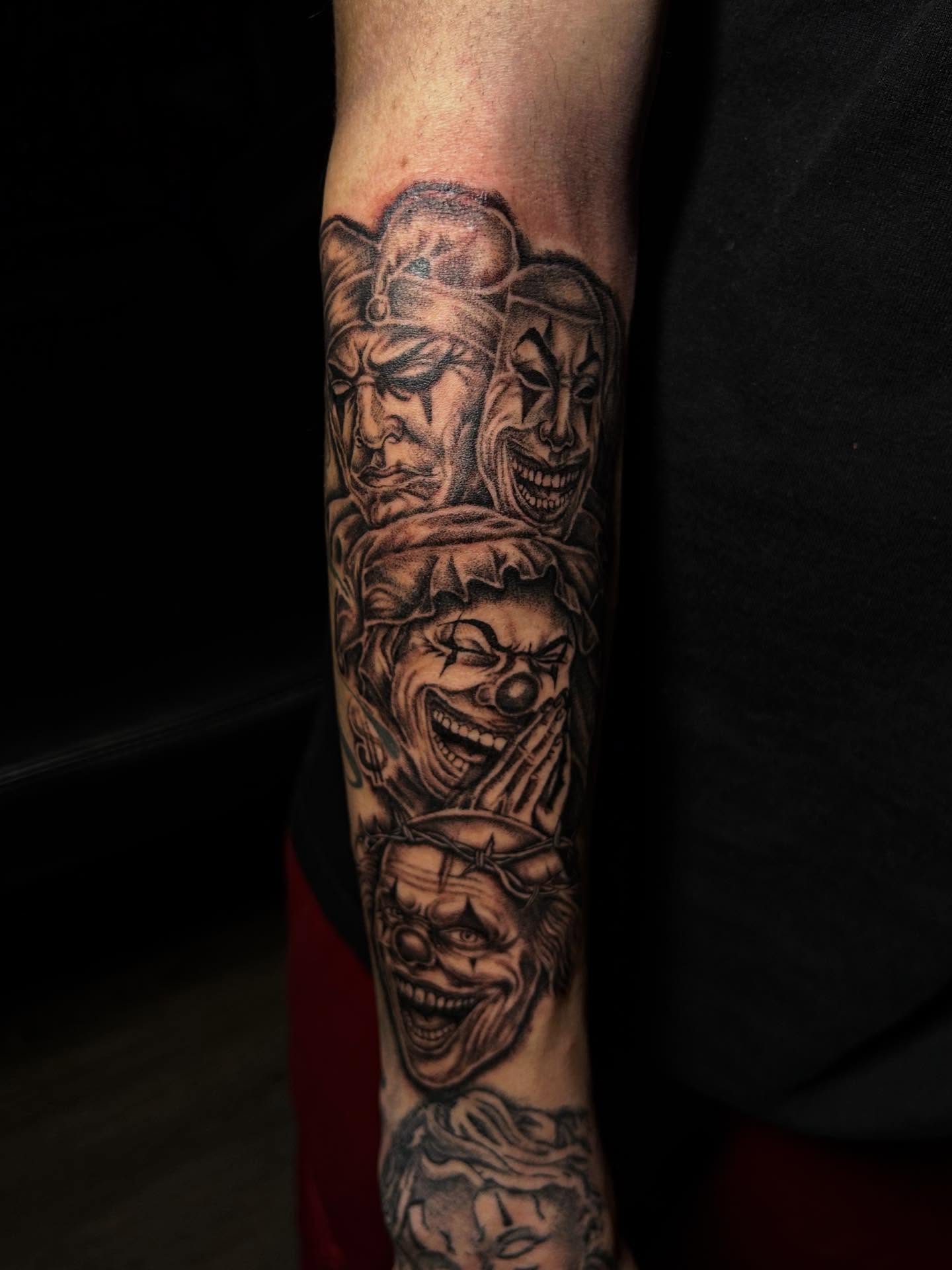 Tattoo by @mena_tats — black_and_grey, realism