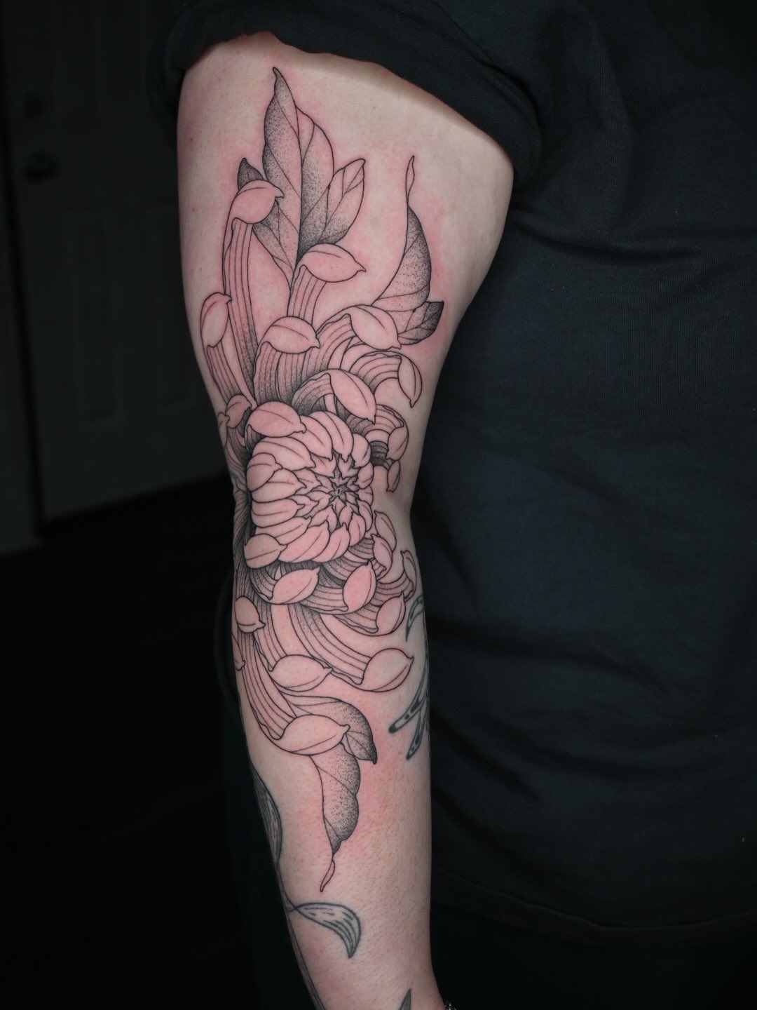 Tattoo by @simbalysm — black_and_grey