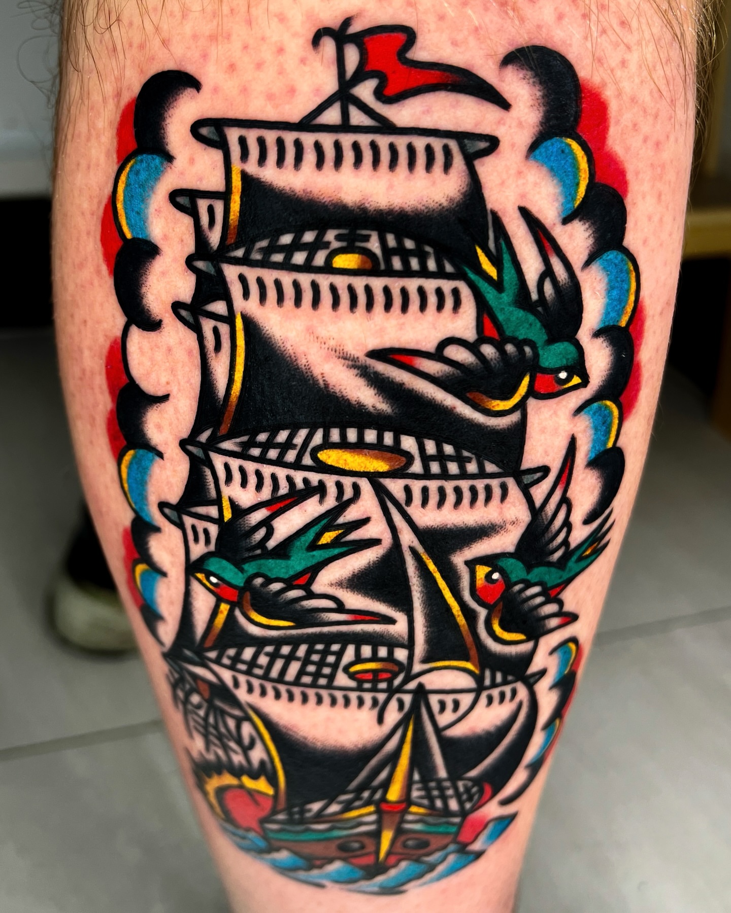 Tattoo by @homoo_tattooer — american_traditional