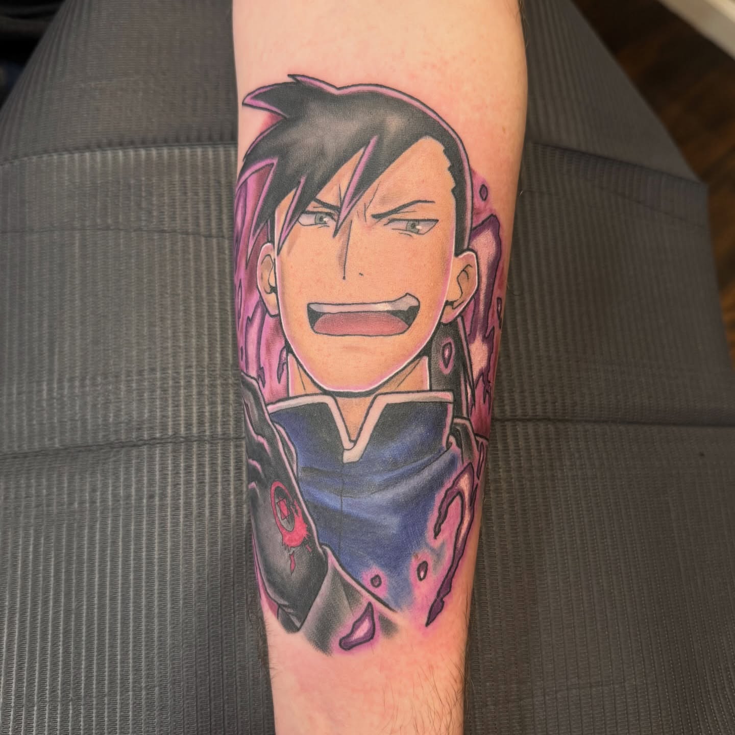 Tattoo by @todoroshetattoos โ anime