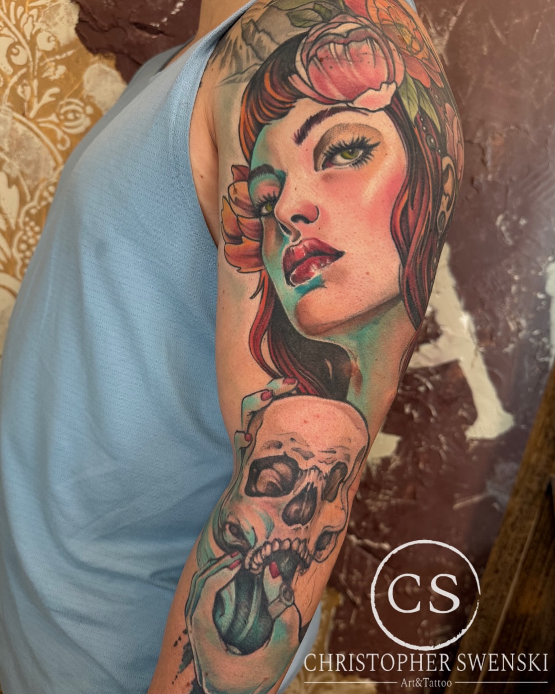 Tattoo by @chris_swenski_tattoo — american_traditional, realism