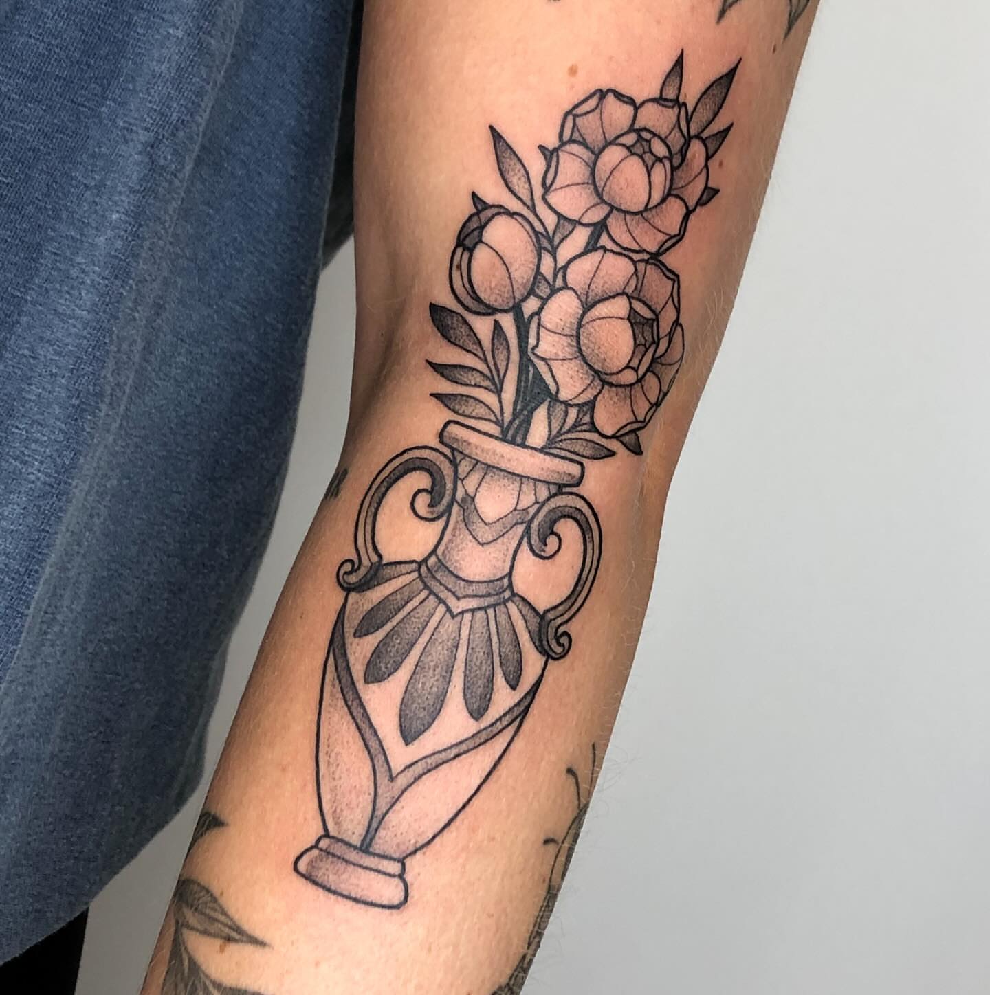Tattoo by @katie.the.chiang — black_and_grey