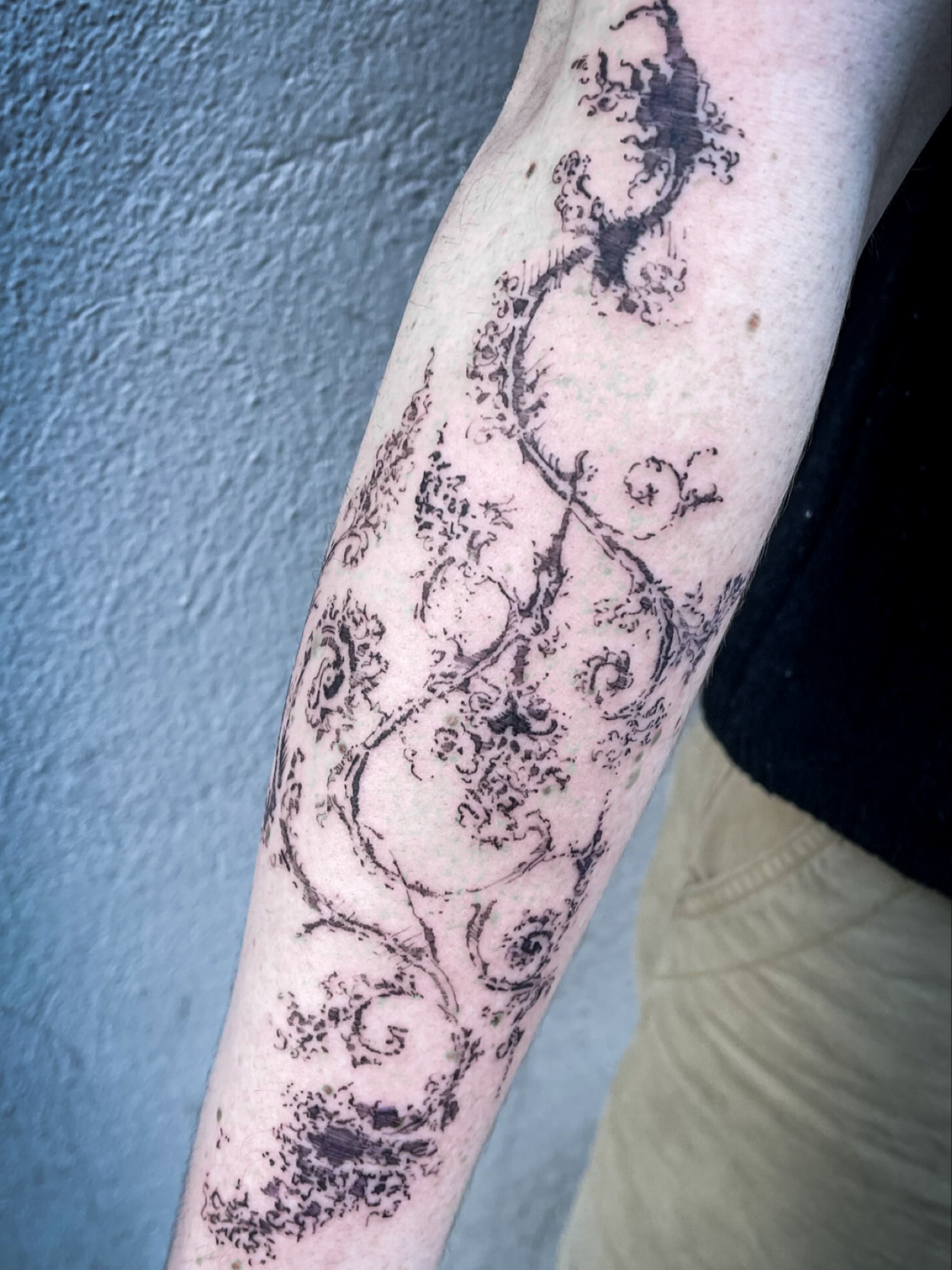 Tattoo by @sudo_tattoo — black_and_grey