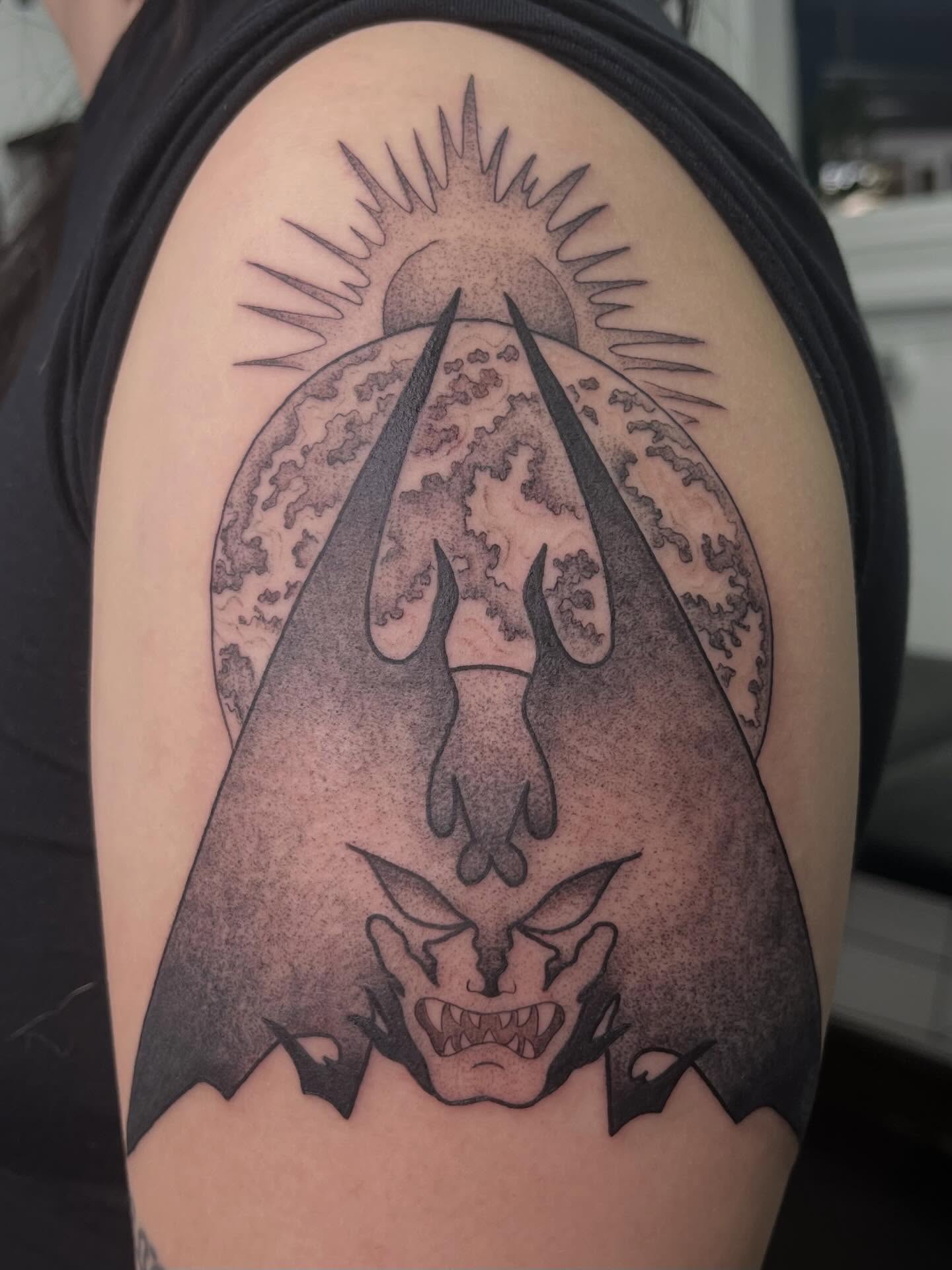 Tattoo by @k.inx_ — black_and_grey, dark_realism