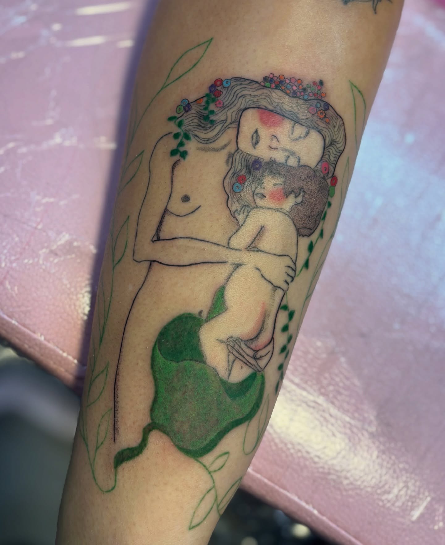 Tattoo by @neciatattoo — new_school, illustrative