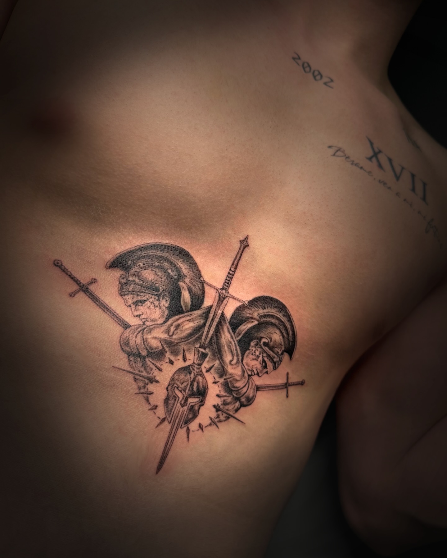 Tattoo by @artemulv — black_and_grey