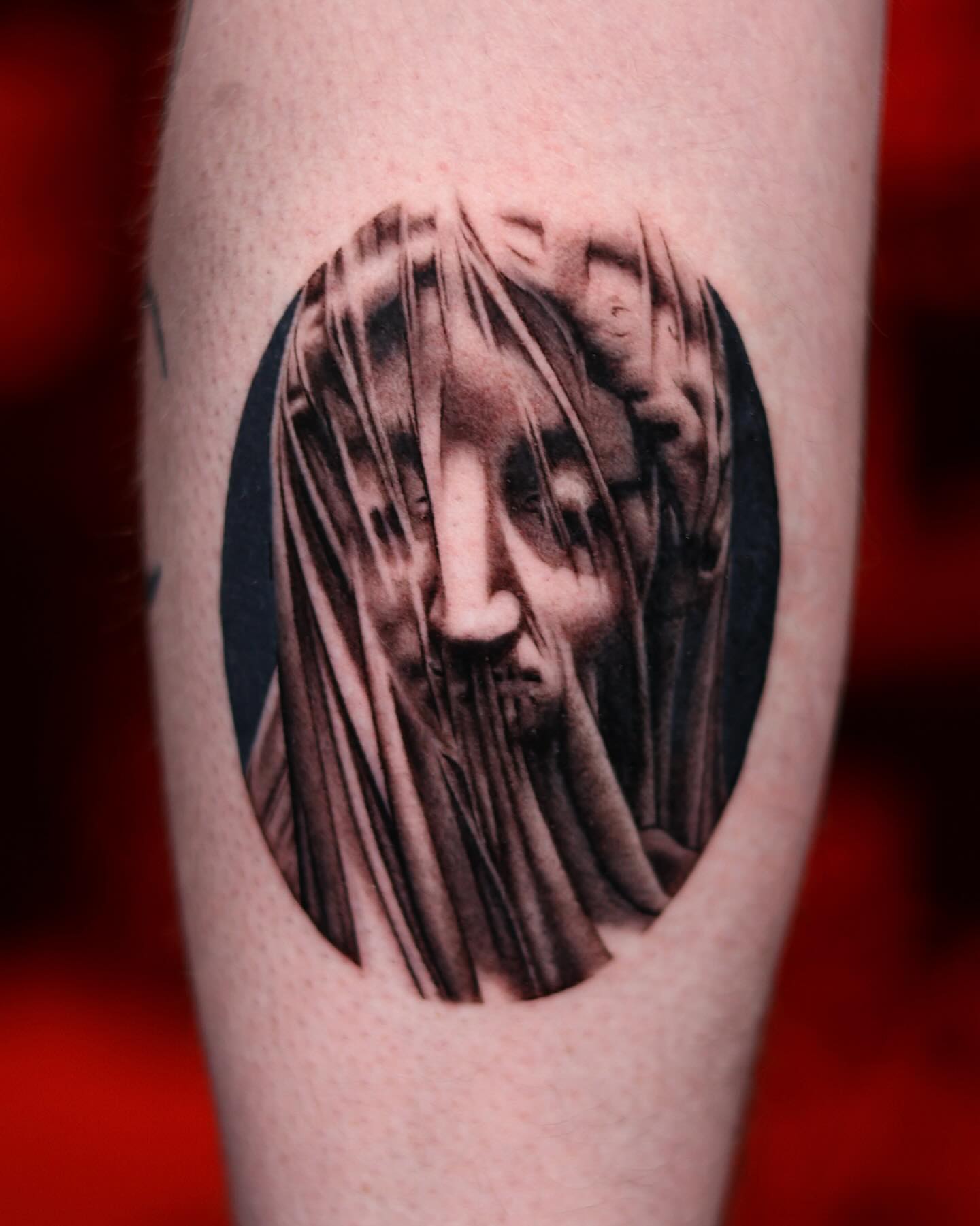 Portrait realism tattoo on the forearm by Scott!!!