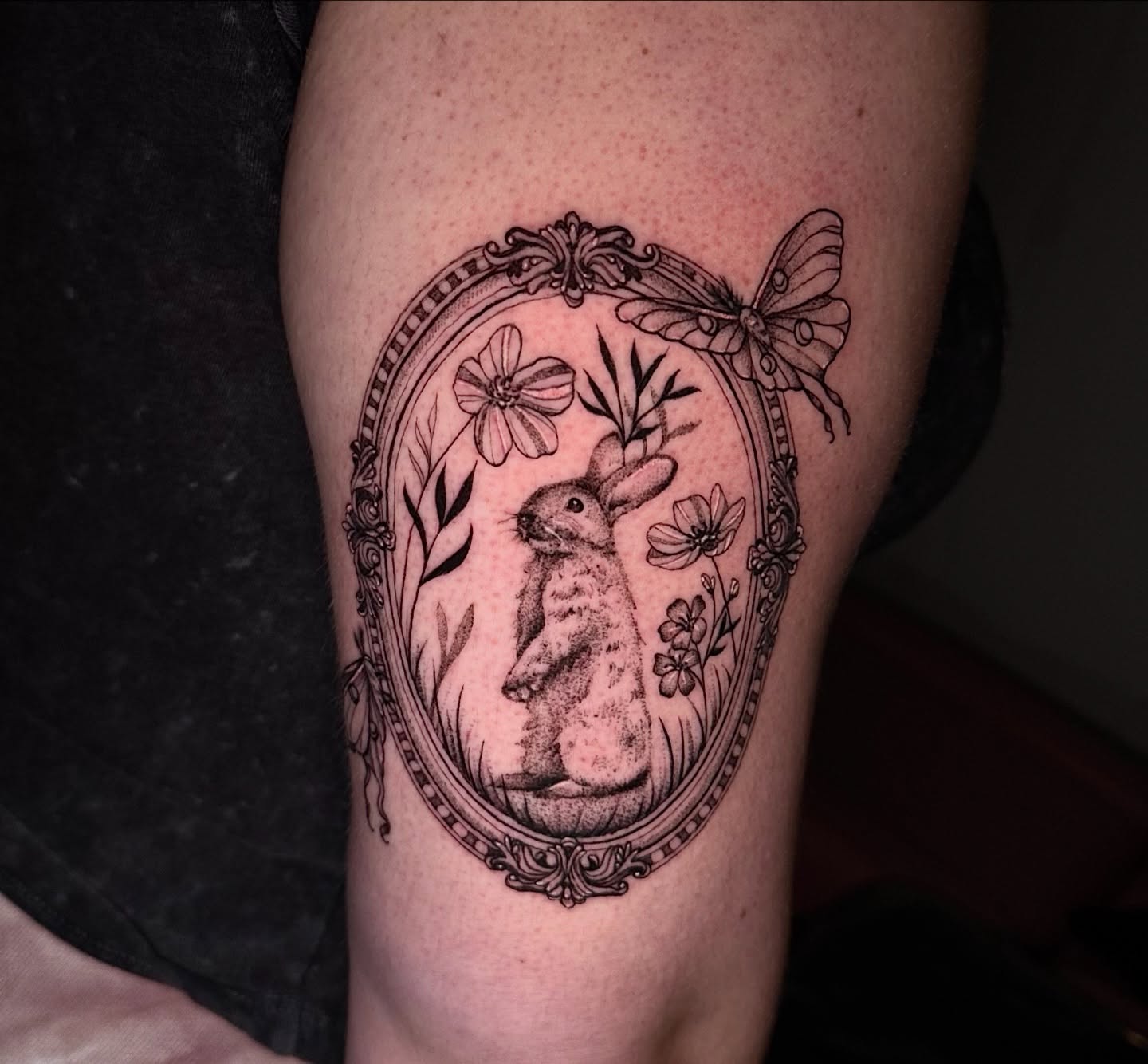 Tattoo by @noble.tattoos — black_and_grey, realism
