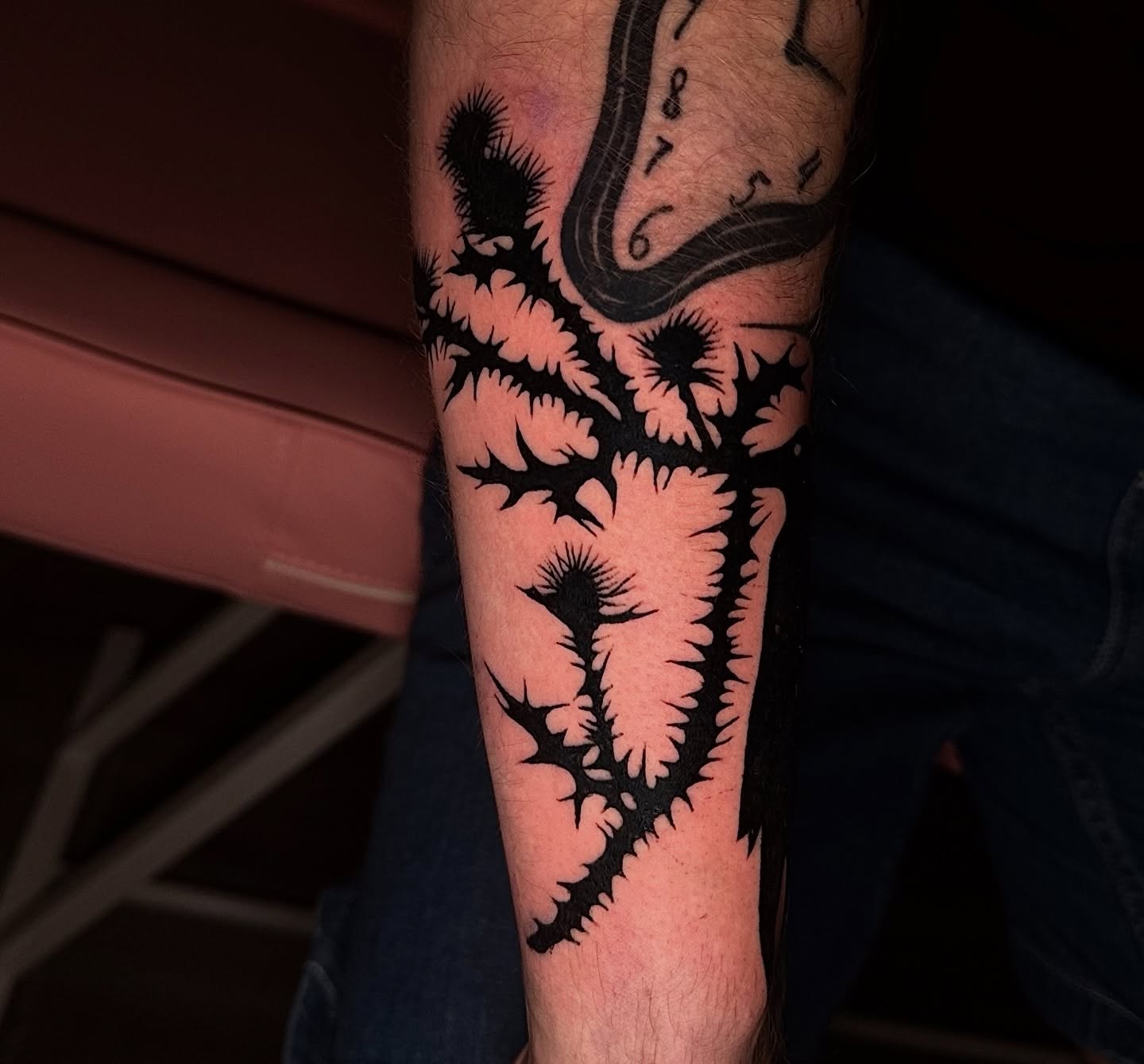 Tattoo by @noble.tattoos — blackwork
