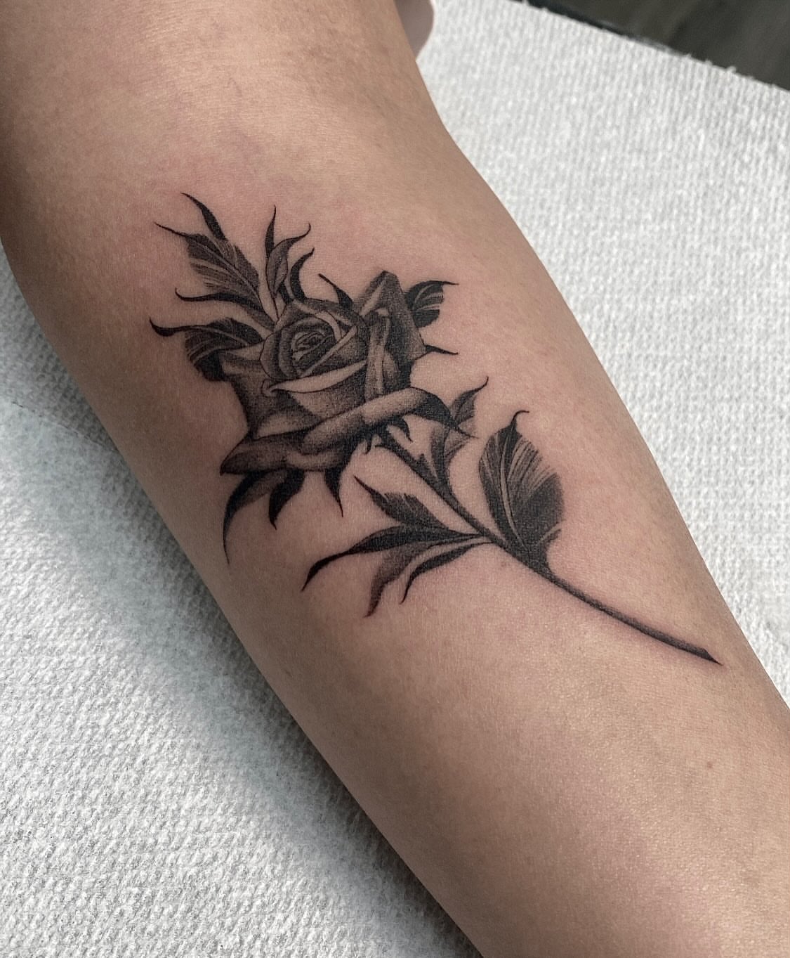 Tattoo by @jayinkytattz β black_and_grey