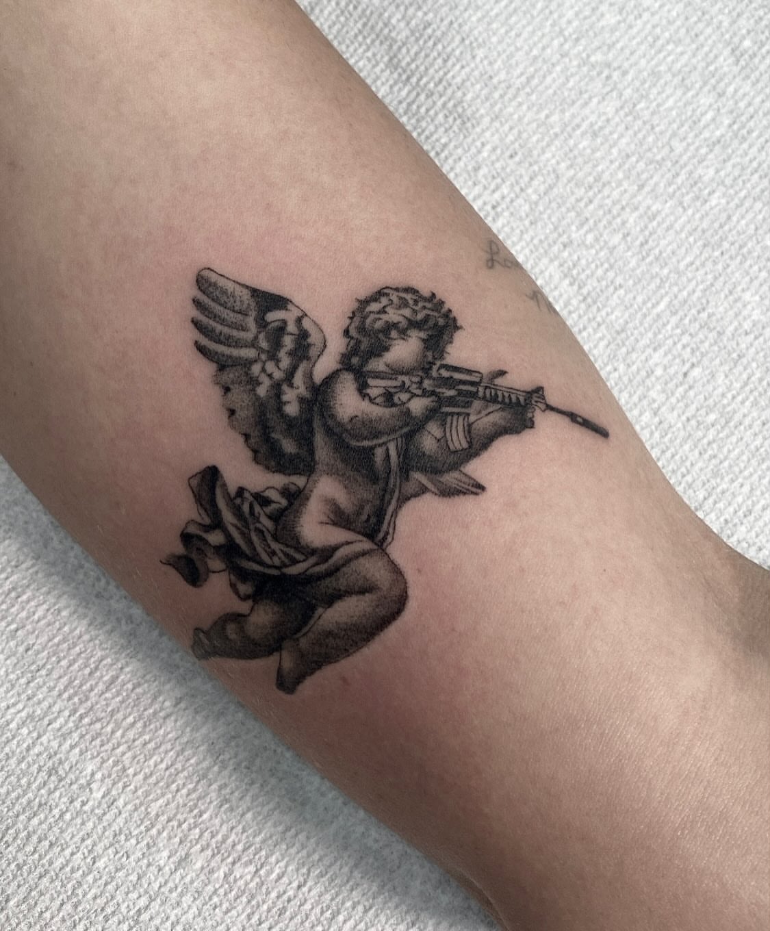 Tattoo by @jayinkytattz β black_and_grey