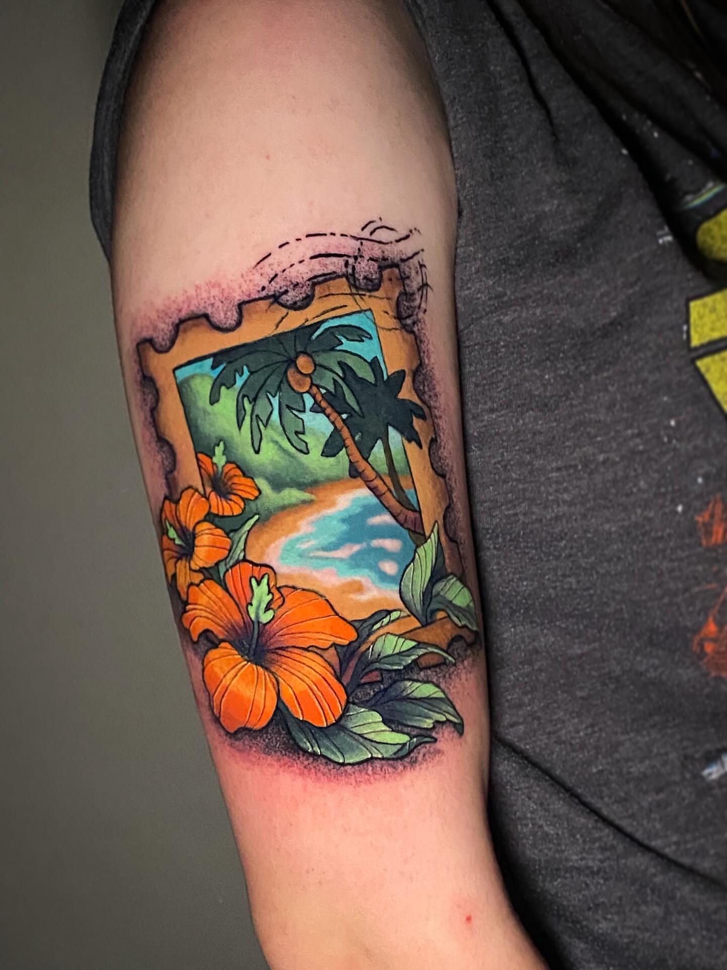 Tattoo by @lindsay.stardust — american_traditional, realism