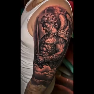 Tattoo by @ianvansart — realism, black_and_grey