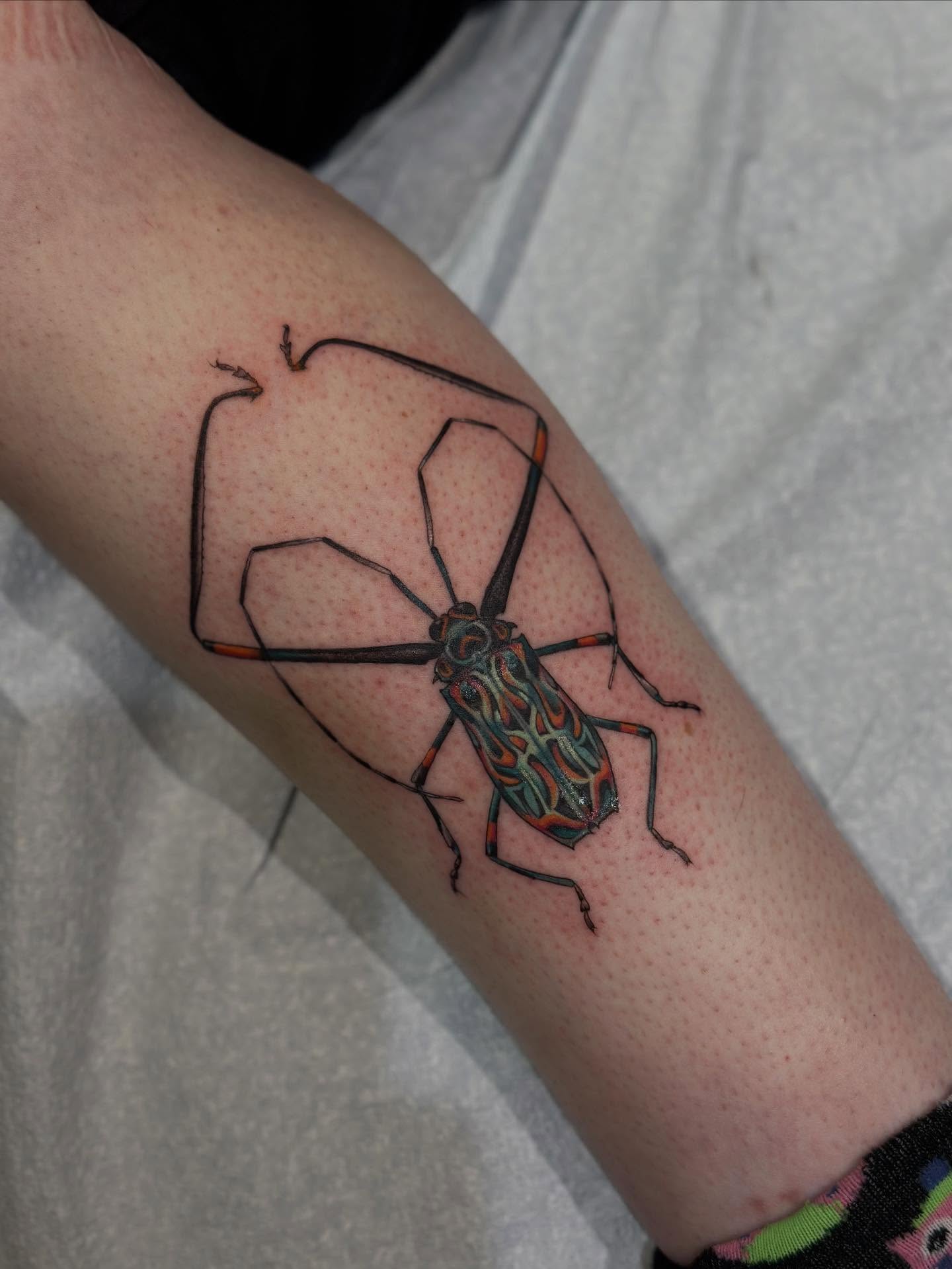 Tattoo by @abigail_bowen_tattoos — geometric