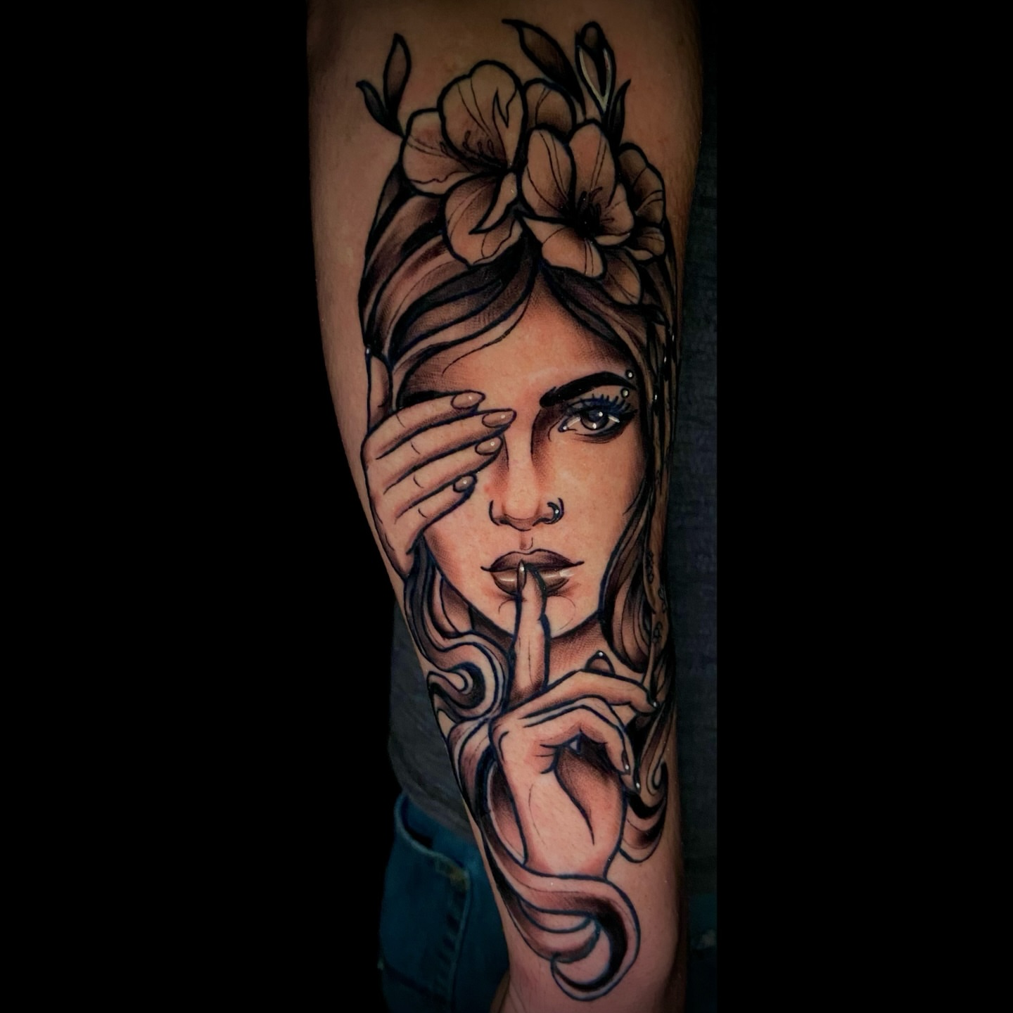 Tattoo by @figucciart — realism, black_and_grey