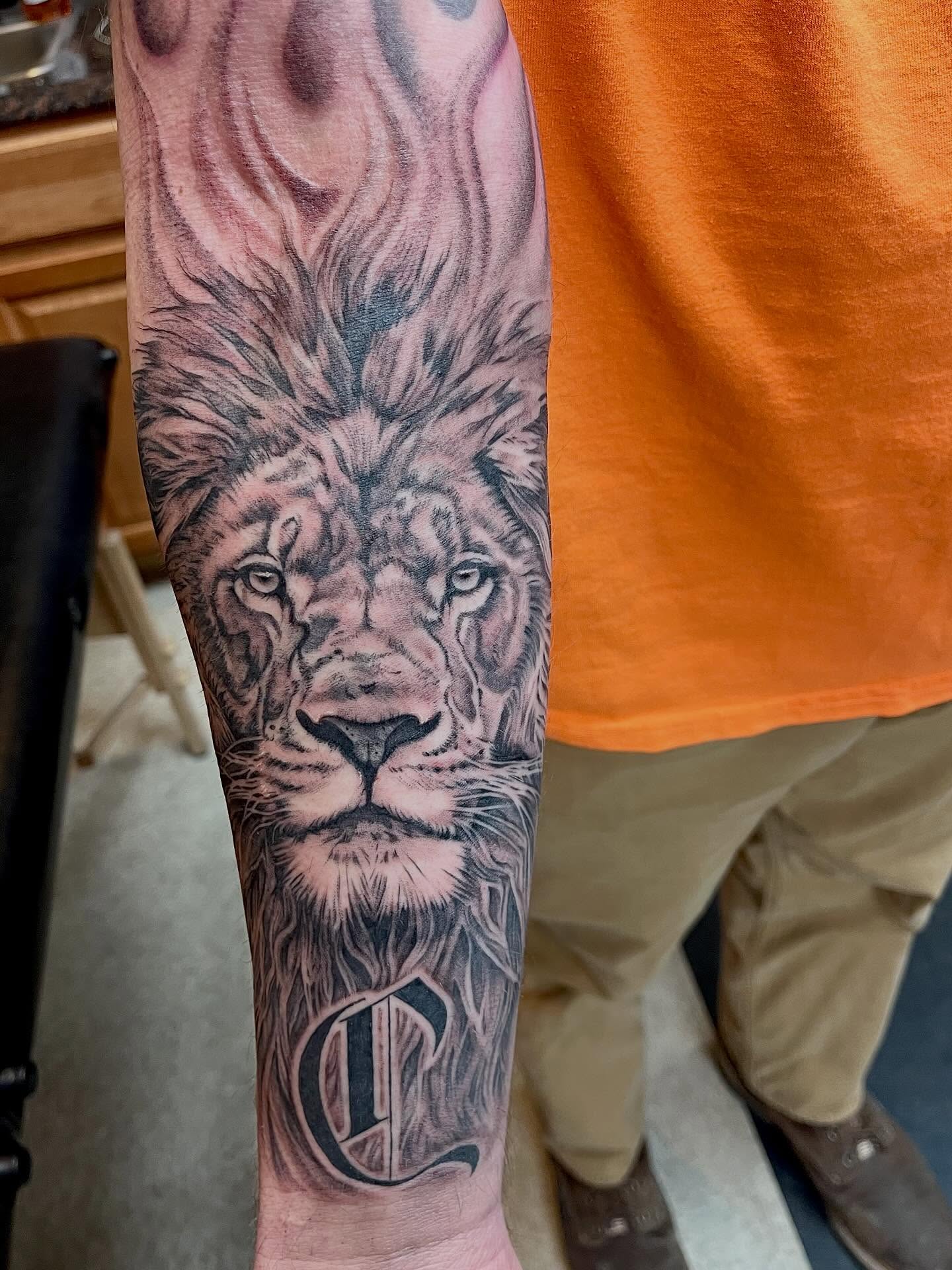Tattoo by @adriana.tattoos — realism, black_and_grey