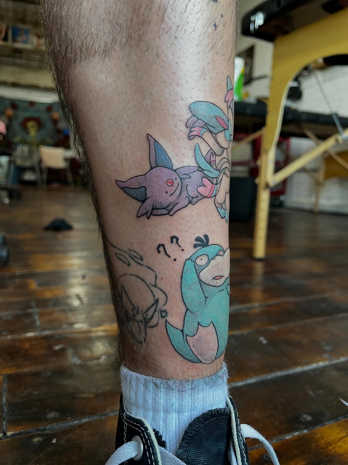 Tattoo by @lilbull.tatts — dotwork